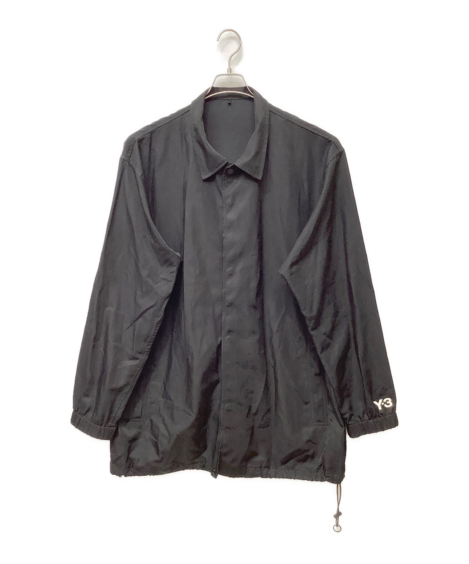 中古・古着通販】Y-3 (ワイスリー) コーチジャケット ブラック サイズ