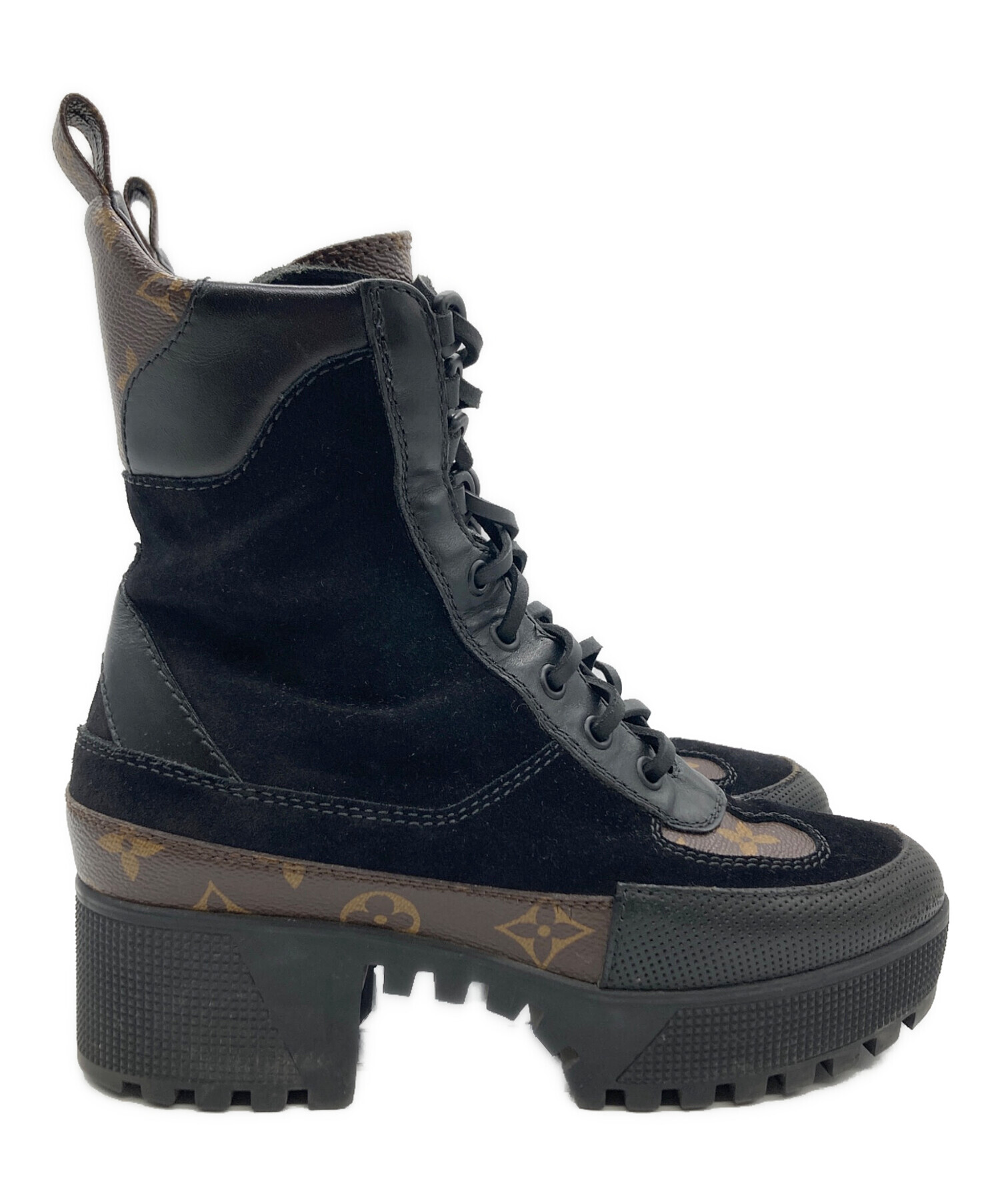 中古・古着通販】LOUIS VUITTON (ルイ ヴィトン) ブーツ グリーン