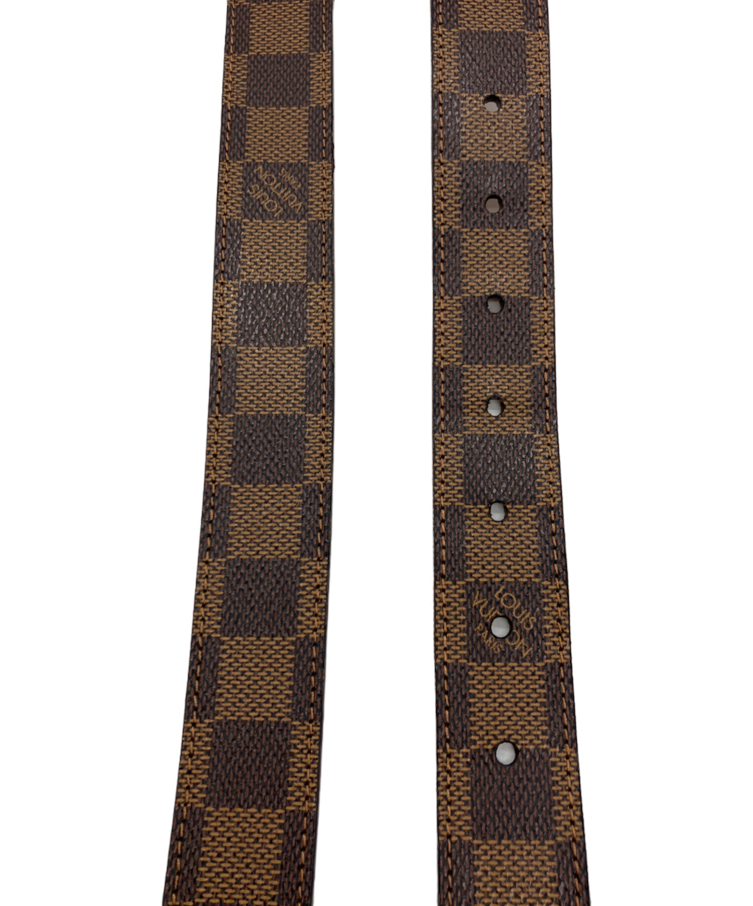 新品タグ付き LOUIS VUITTON ダミエディテール ポロドレス LVロゴ 中古・古着通販】LOUIS VUITTON (ルイ ヴィトン) ダミエベルト