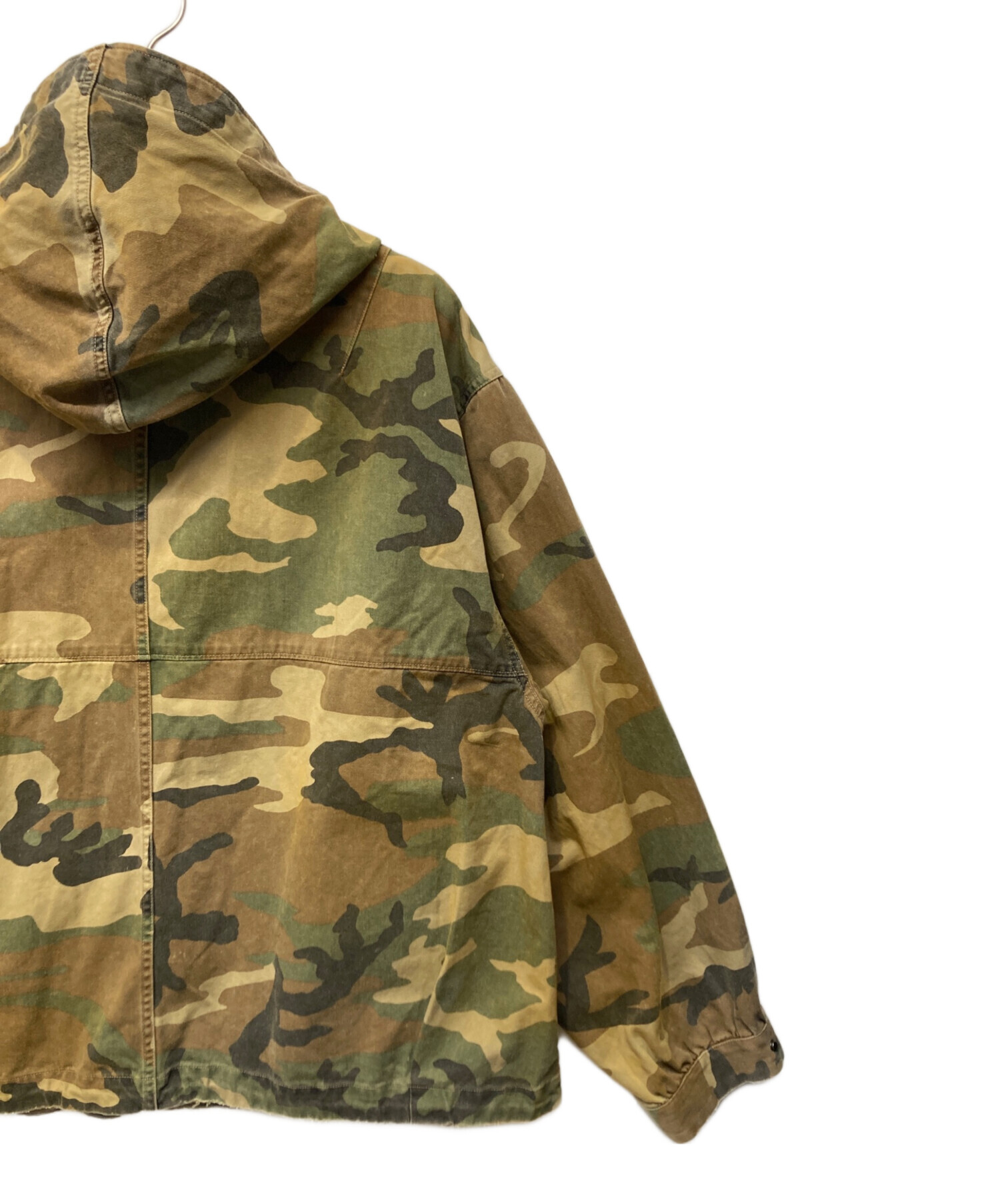 中古・古着通販】ANCELLM (アンセルム) CAMO ZIPUP HOODIE サイズ:1
