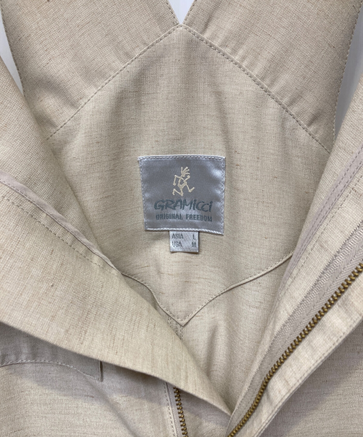 中古・古着通販】GRAMICCI (グラミチ) サロペット ベージュ サイズ:L 