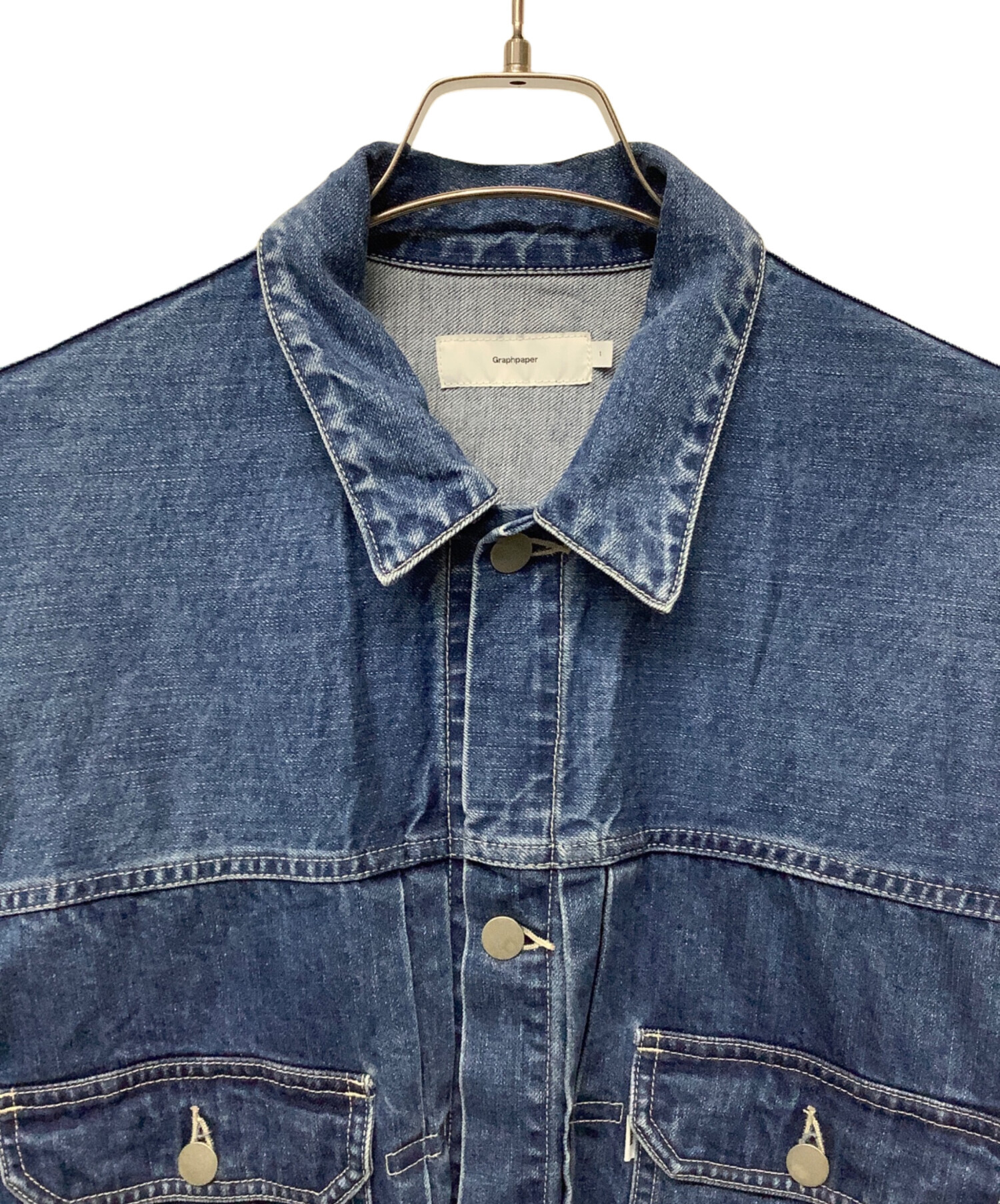 中古・古着通販】Graphpaper (グラフペーパー) デニムジャケット
