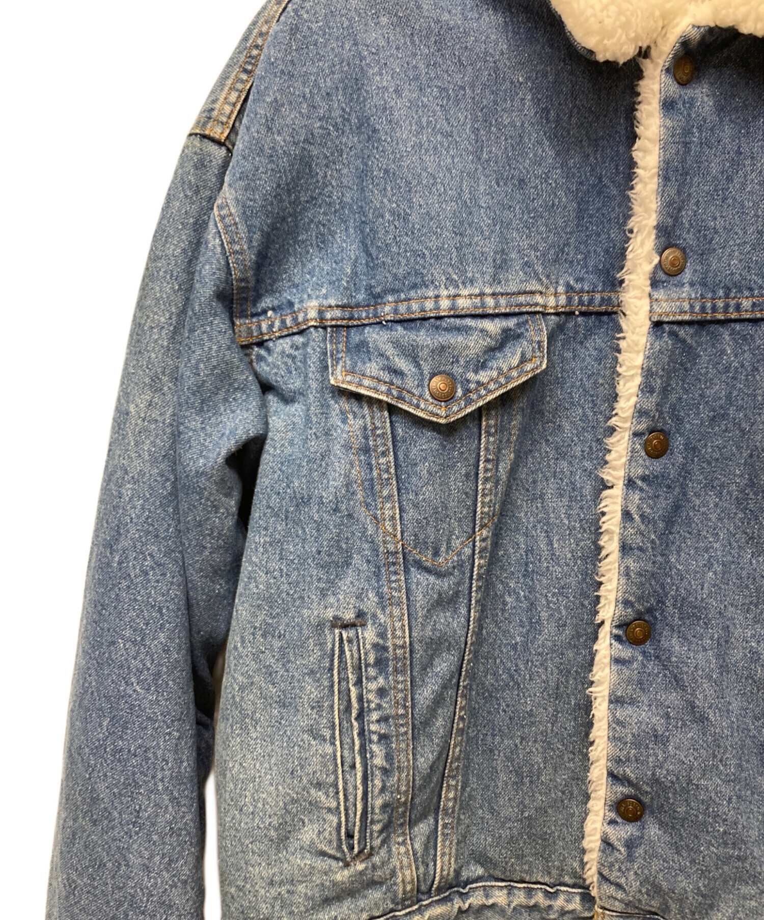 中古・古着通販】LEVI'S (リーバイス) ボアデニムジャケット