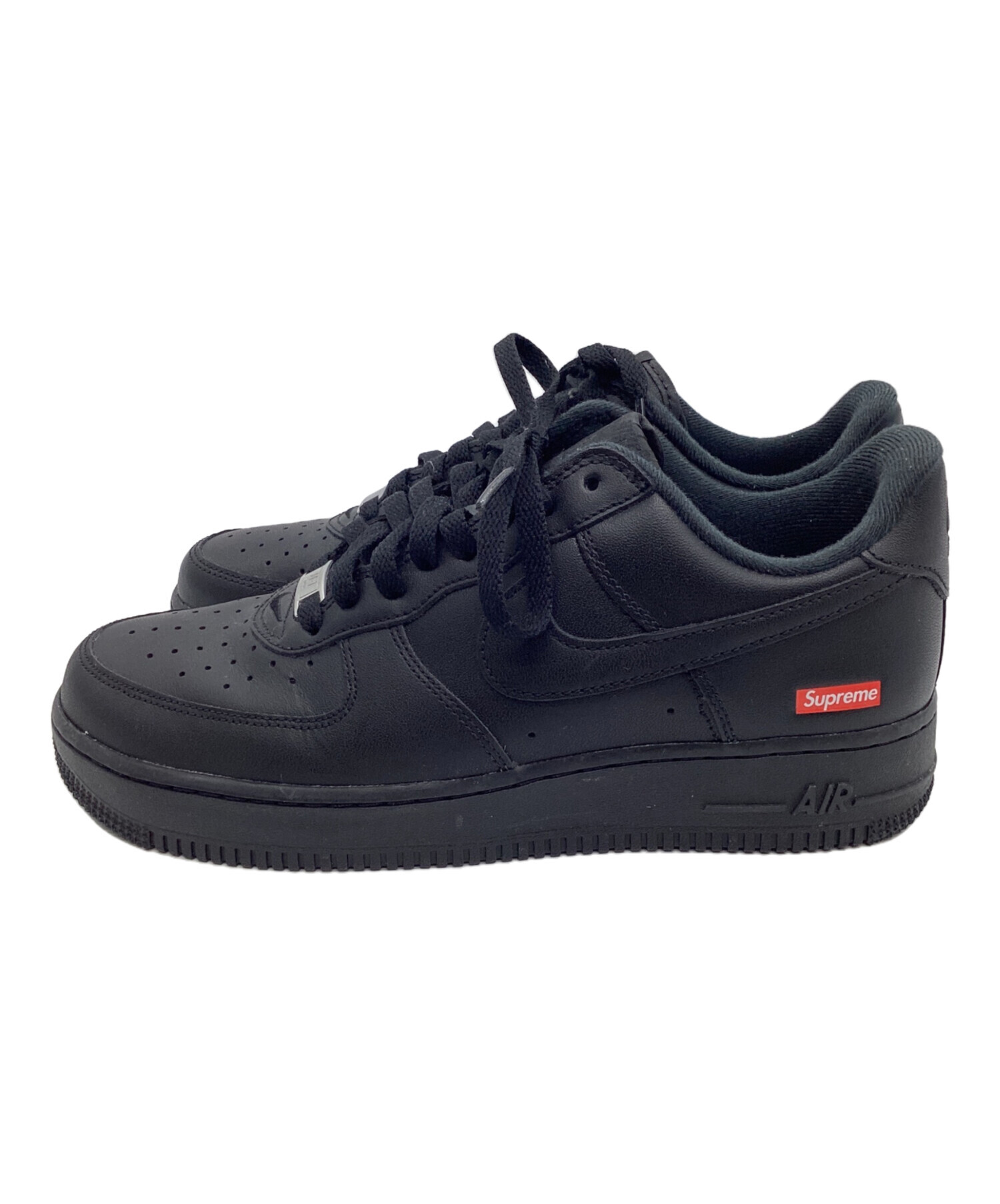 Supreme シュプリーム シューズ（その他） 26cm 黒 【古着】【中古】【送料無料】 中古・古着通販】NIKE (ナイキ) Supreme (シュプリーム) Air Force 1