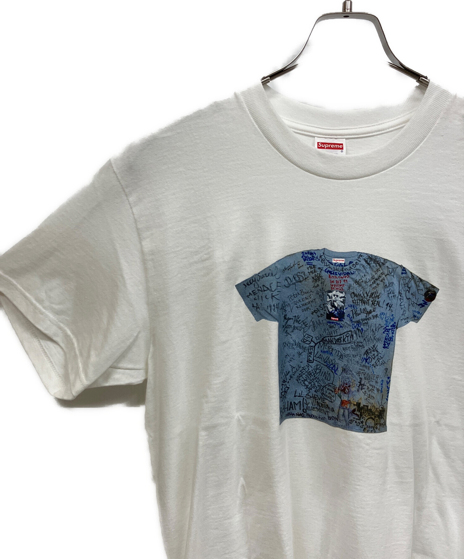 中古・古着通販】SUPREME (シュプリーム) プリントTシャツ ホワイト 