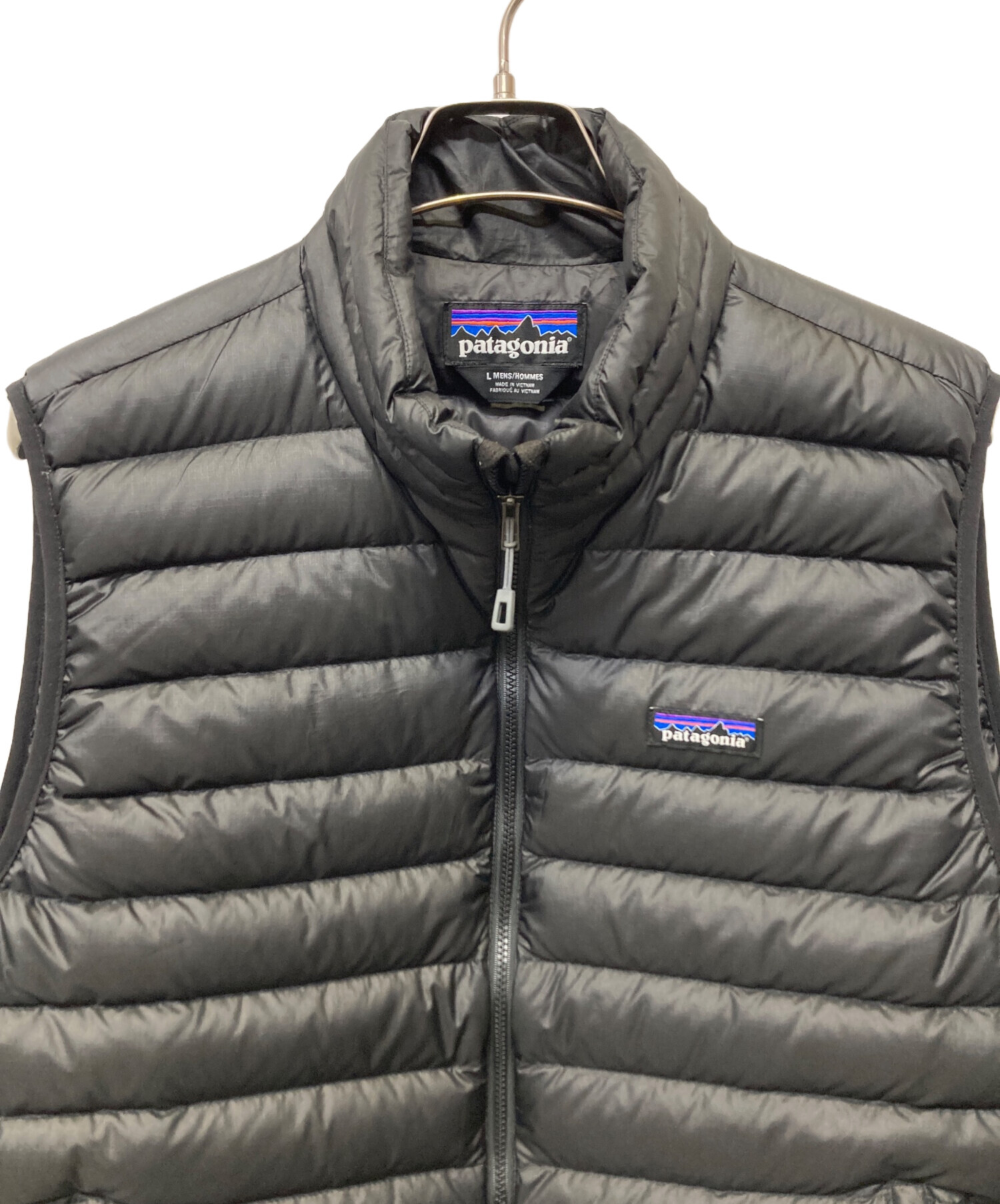 中古・古着通販】Patagonia (パタゴニア) ダウンベスト ブラック 