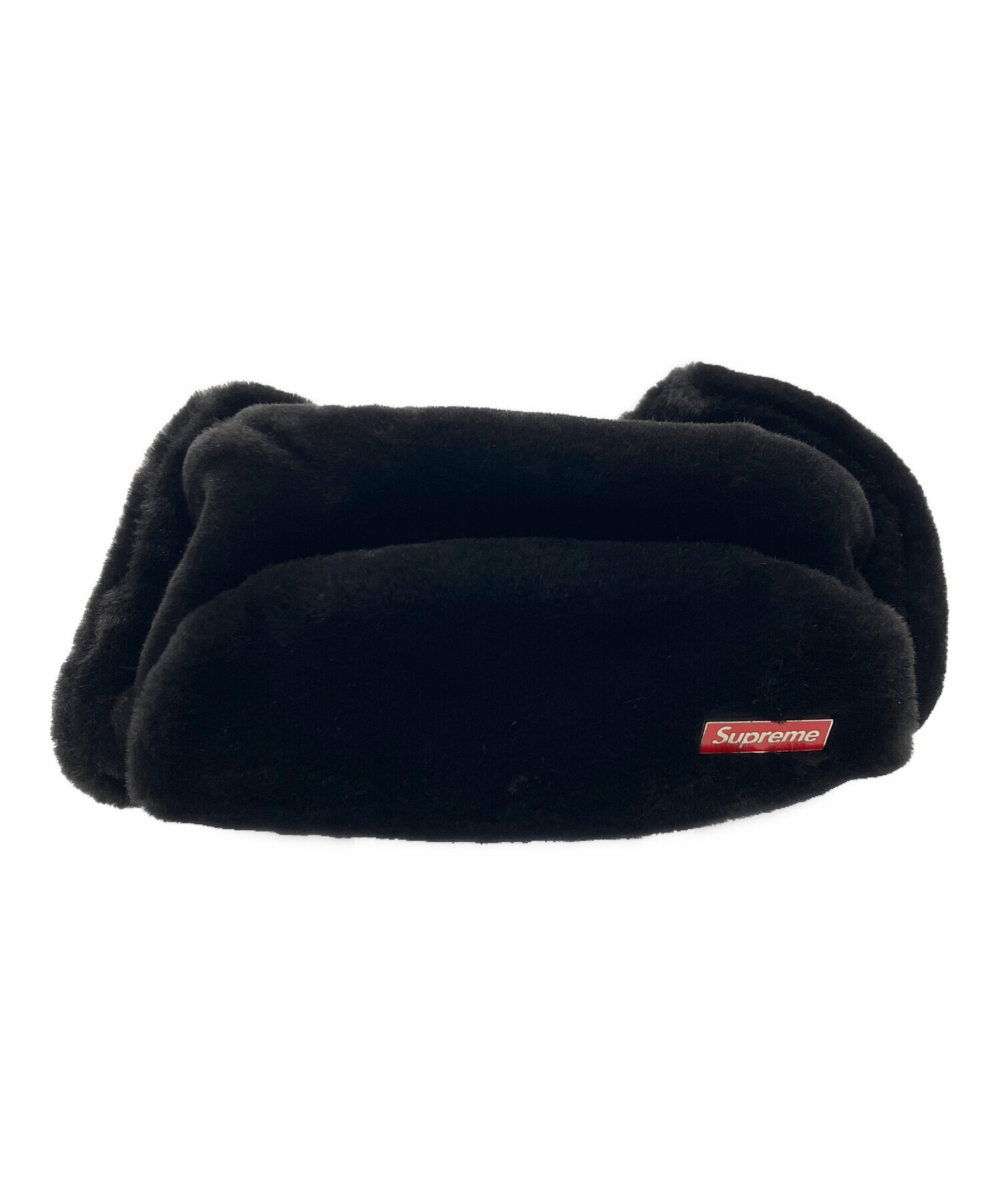 中古・古着通販】SUPREME (シュプリーム) フライトキャップ ブラック