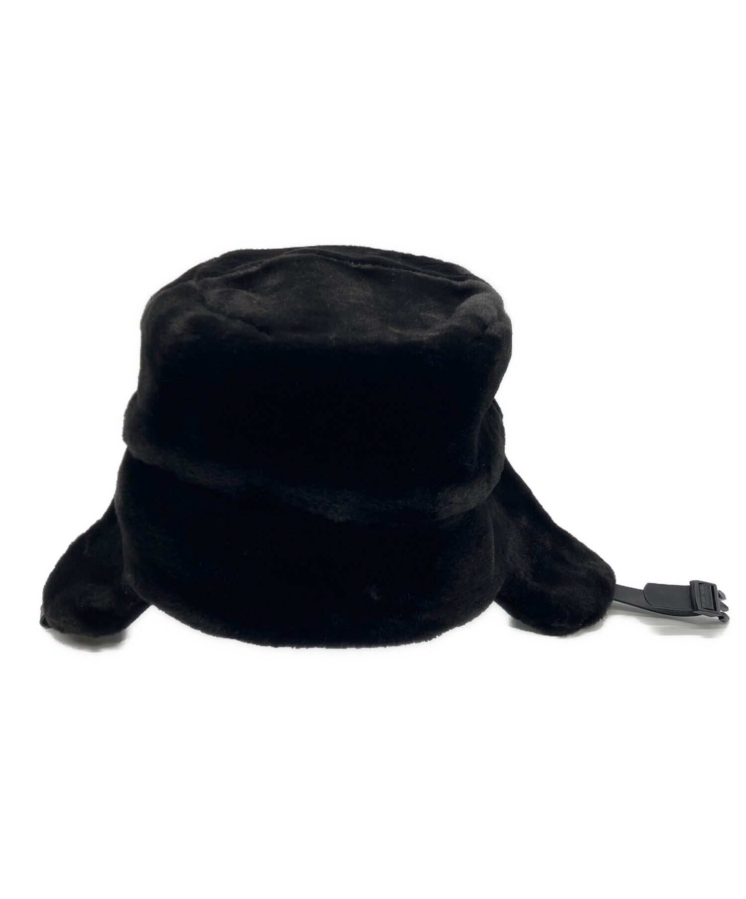 中古・古着通販】SUPREME (シュプリーム) フライトキャップ ブラック