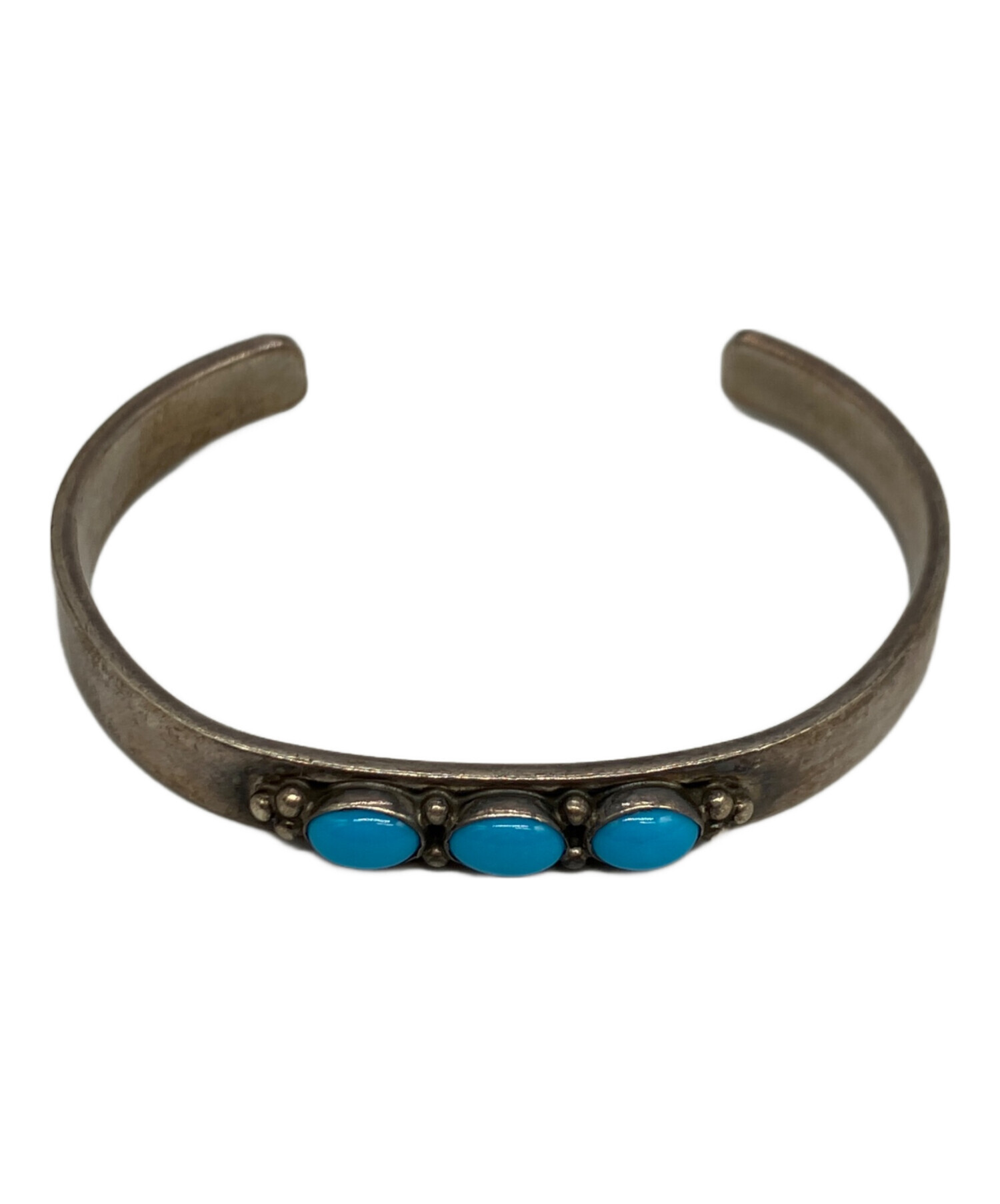 中古・古着通販】NAVAJO (ナバホ) シルバーバングル シルバー×ブルー