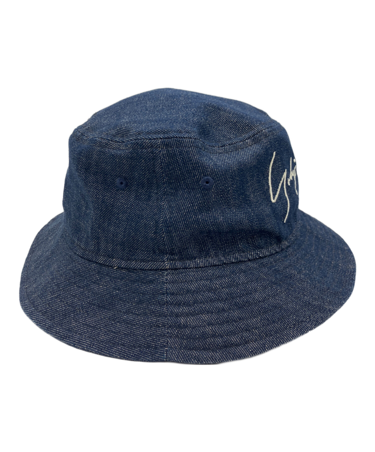 美品　Yohji Yamamoto×NEW ERA バケットハット デニム 中古・古着通販】New Era (ニューエラ) YOHJI YAMAMOTO (ヨウジ