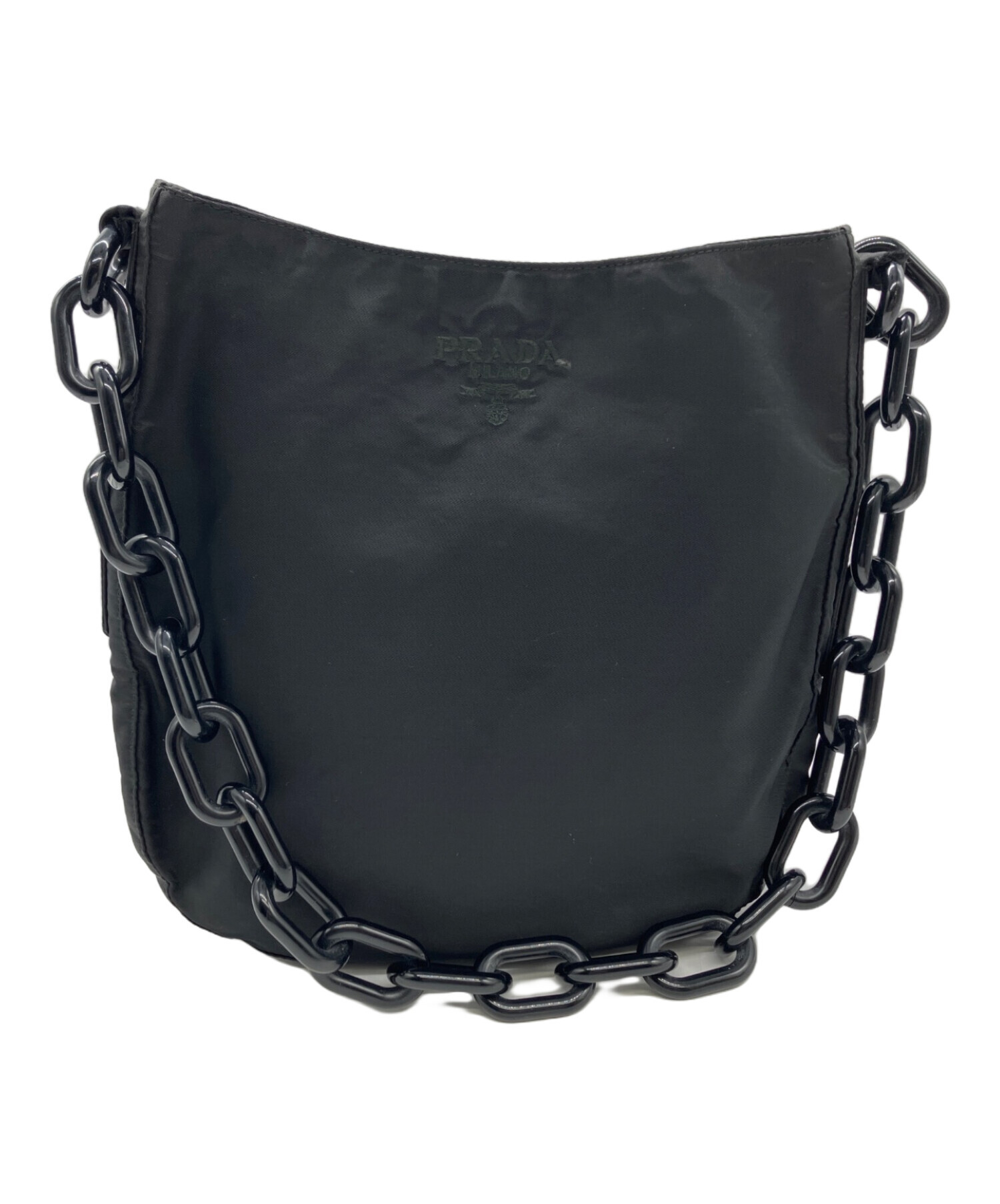 お値下げしました【美品】PRADA プラダ 本革 チェーン ショルダーバッグ 中古・古着通販】PRADA (プラダ) チェーンショルダーバッグ B6429
