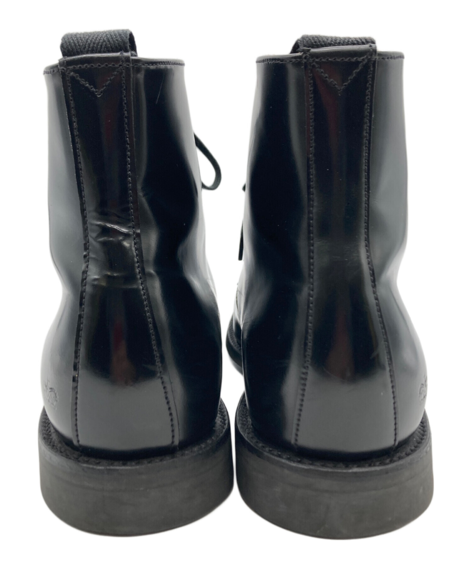 中古・古着通販】SANDERS (サンダース) レースアップブーツ ブラック