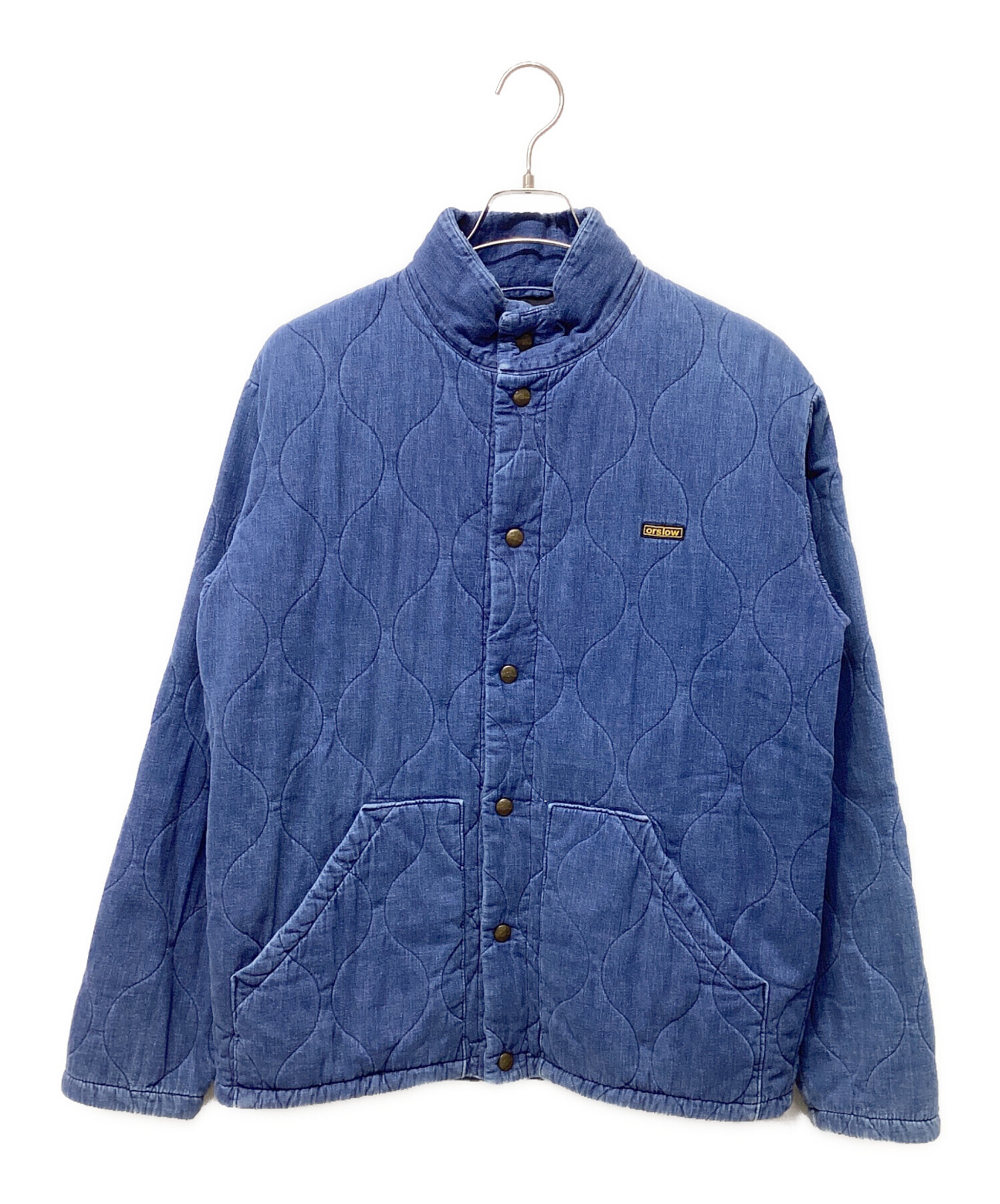 中古・古着通販】orSlow (オアスロウ) キルティングデニムジャケット 