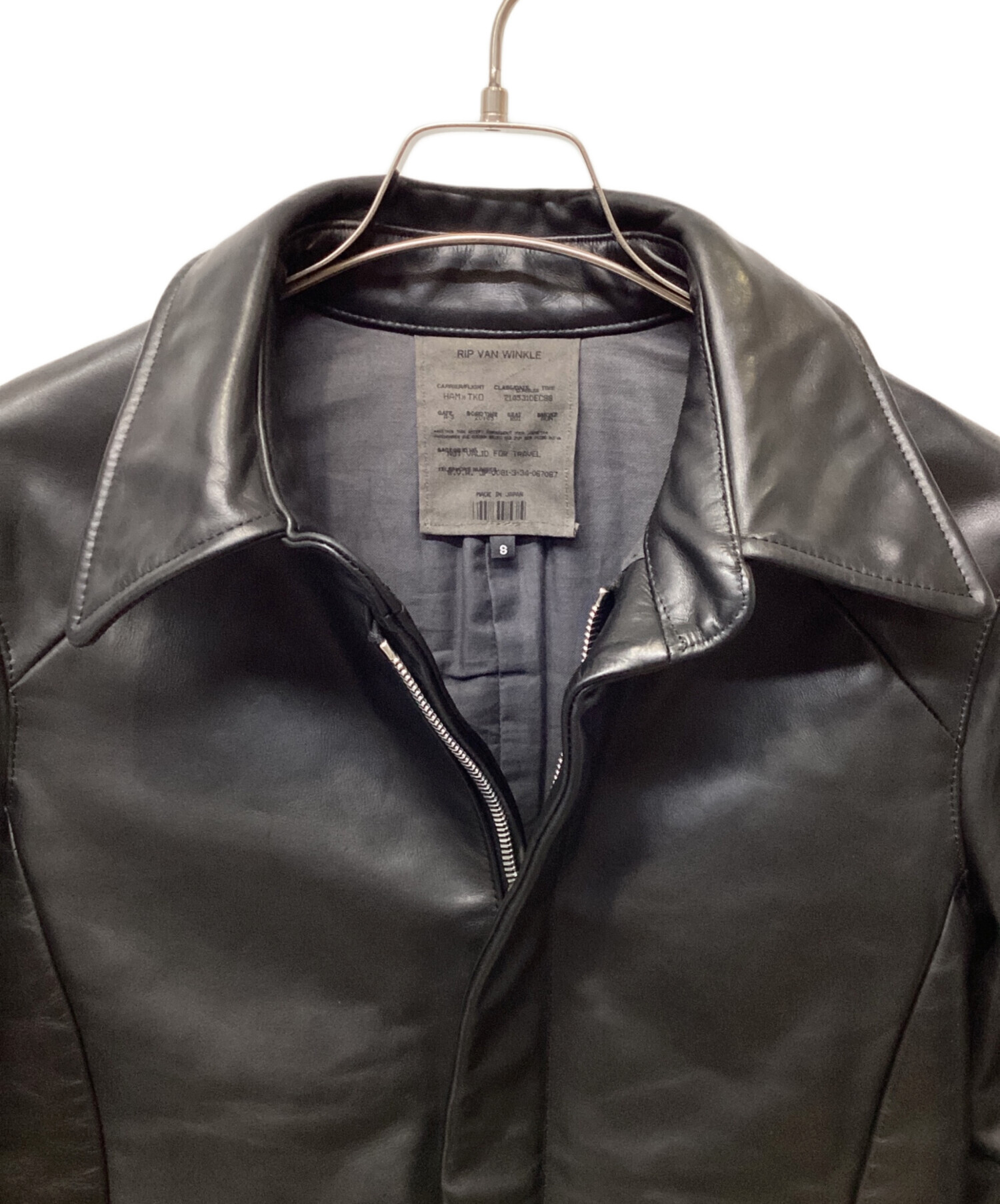 中古・古着通販】ripvanwinkle (リップヴァンウィンクル) レザー