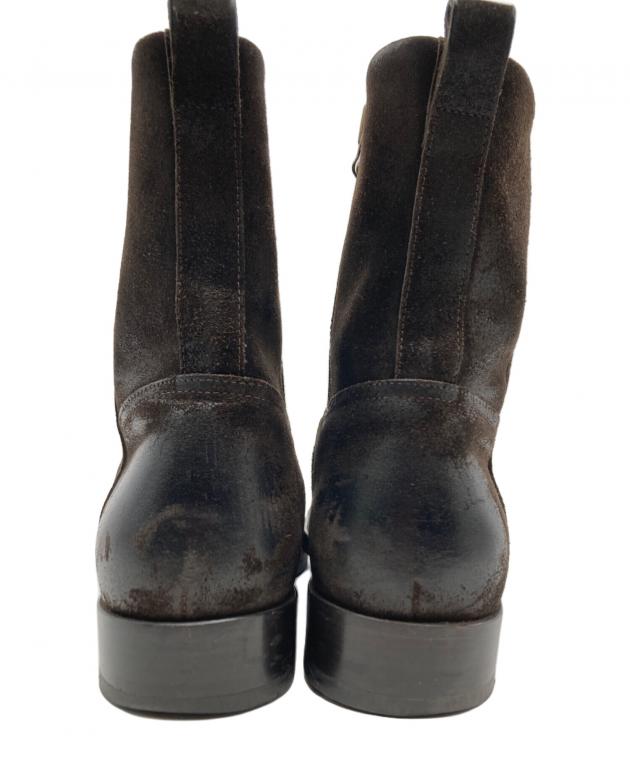 中古・古着通販】BUTTERO (ブッテロ) サイドジップブーツ ブラウン