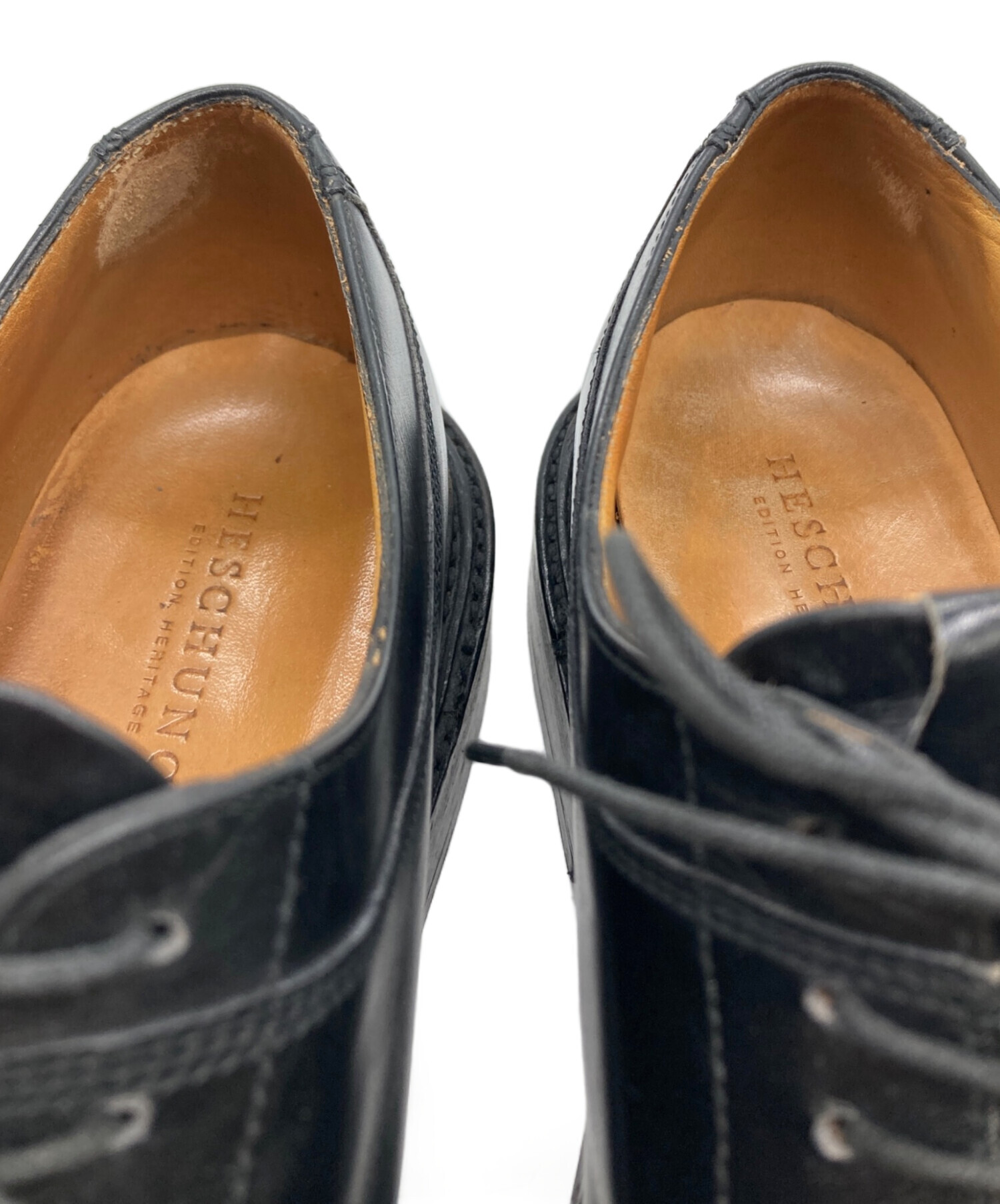 中古・古着通販】HESCHUNG (エシュン) Uチップシューズ ブラック