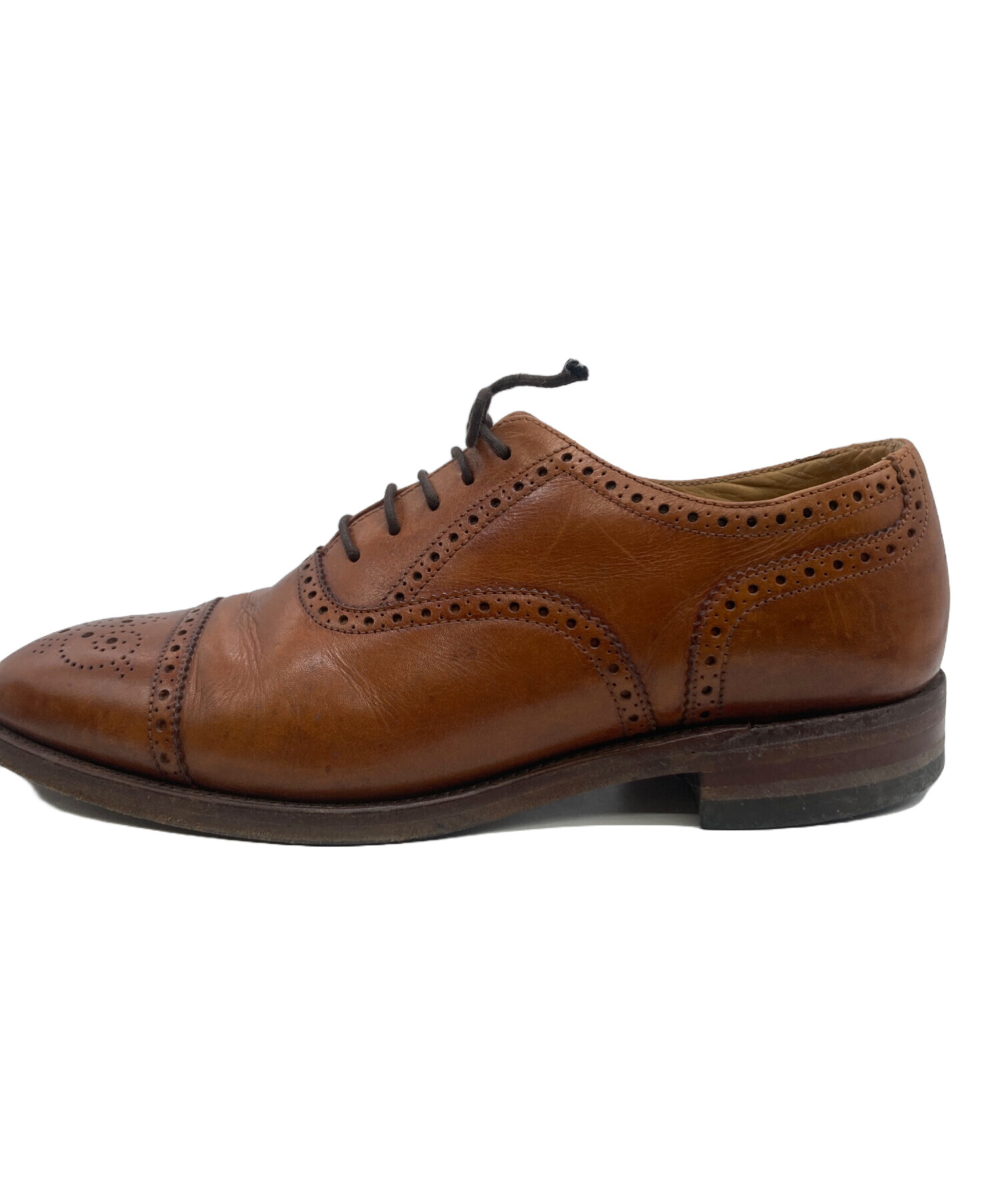 中古・古着通販】LOAKE (ローク) TWEED ストレートチップシューズ 中古・古着通販】LOAKE (ローク) TWEED ストレートチップシューズ
