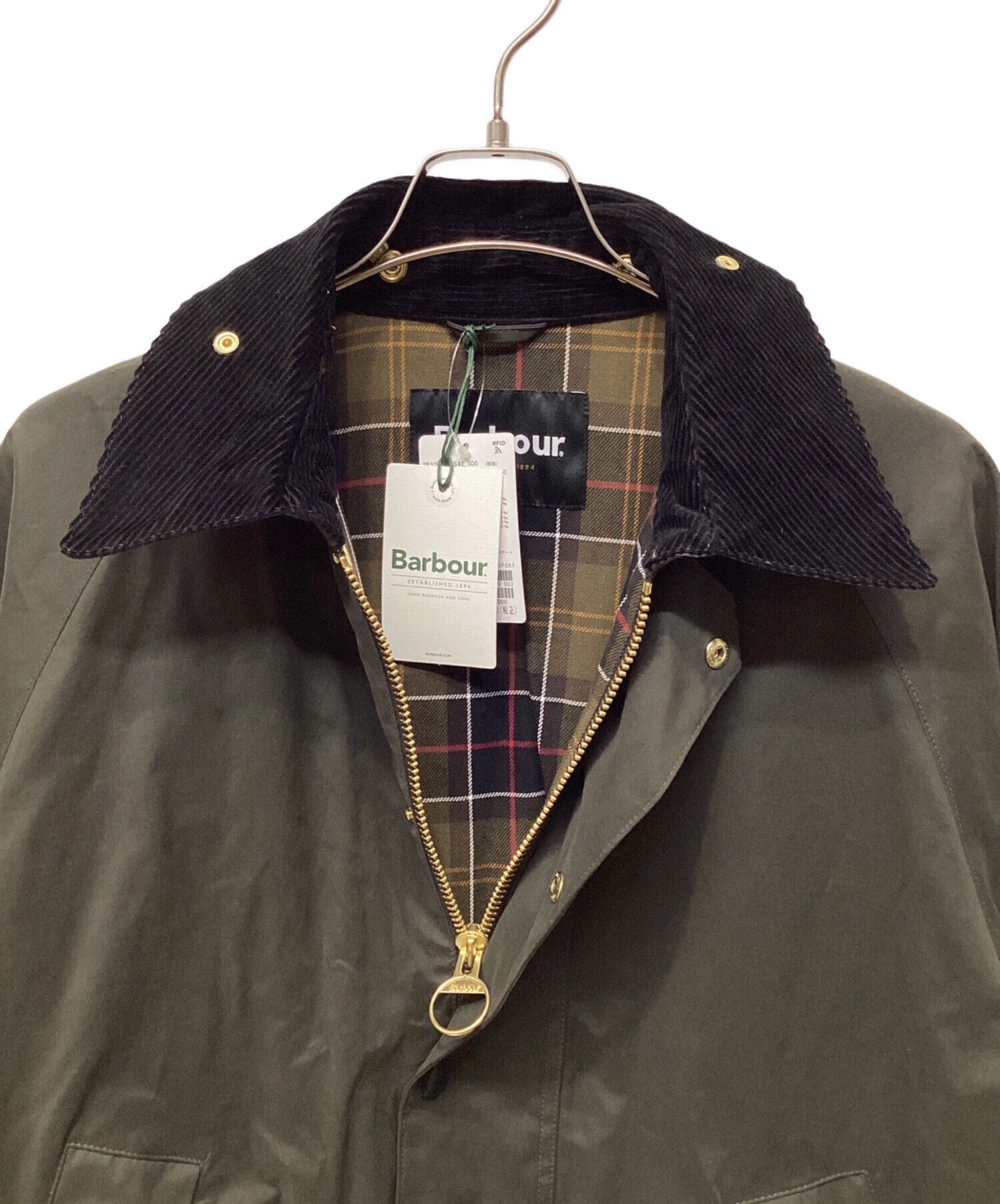 中古・古着通販】Barbour (バブアー) TRANSPORT JACKET オリーブ