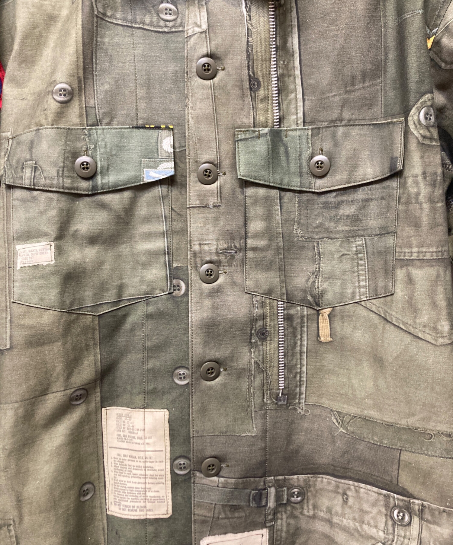 中古・古着通販】MIYAGIHIDETAKA (ミヤギヒデタカ) ミリタリーシャツ