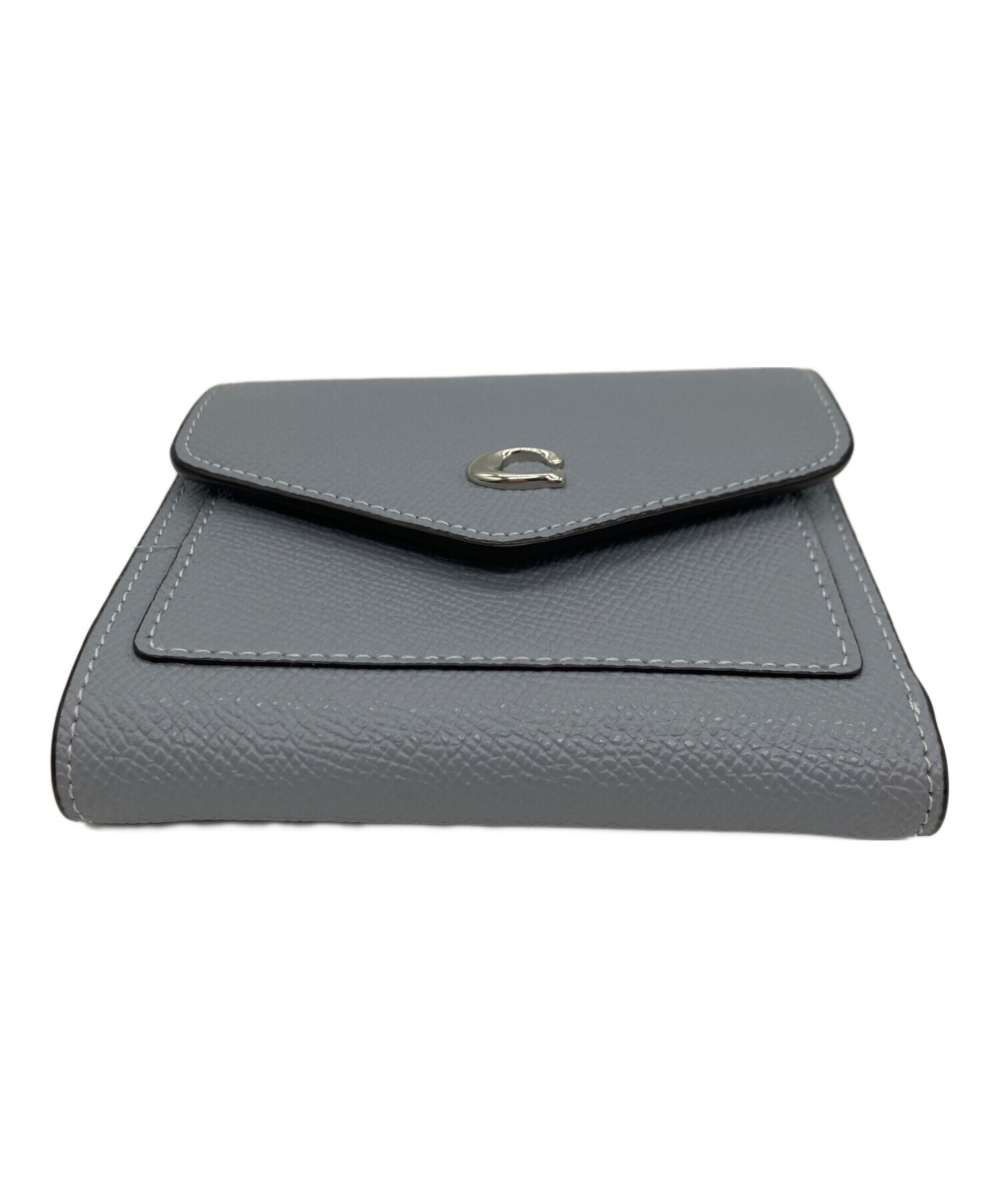 中古・古着通販】COACH (コーチ) 2つ折り財布 グレー｜ブランド・古着