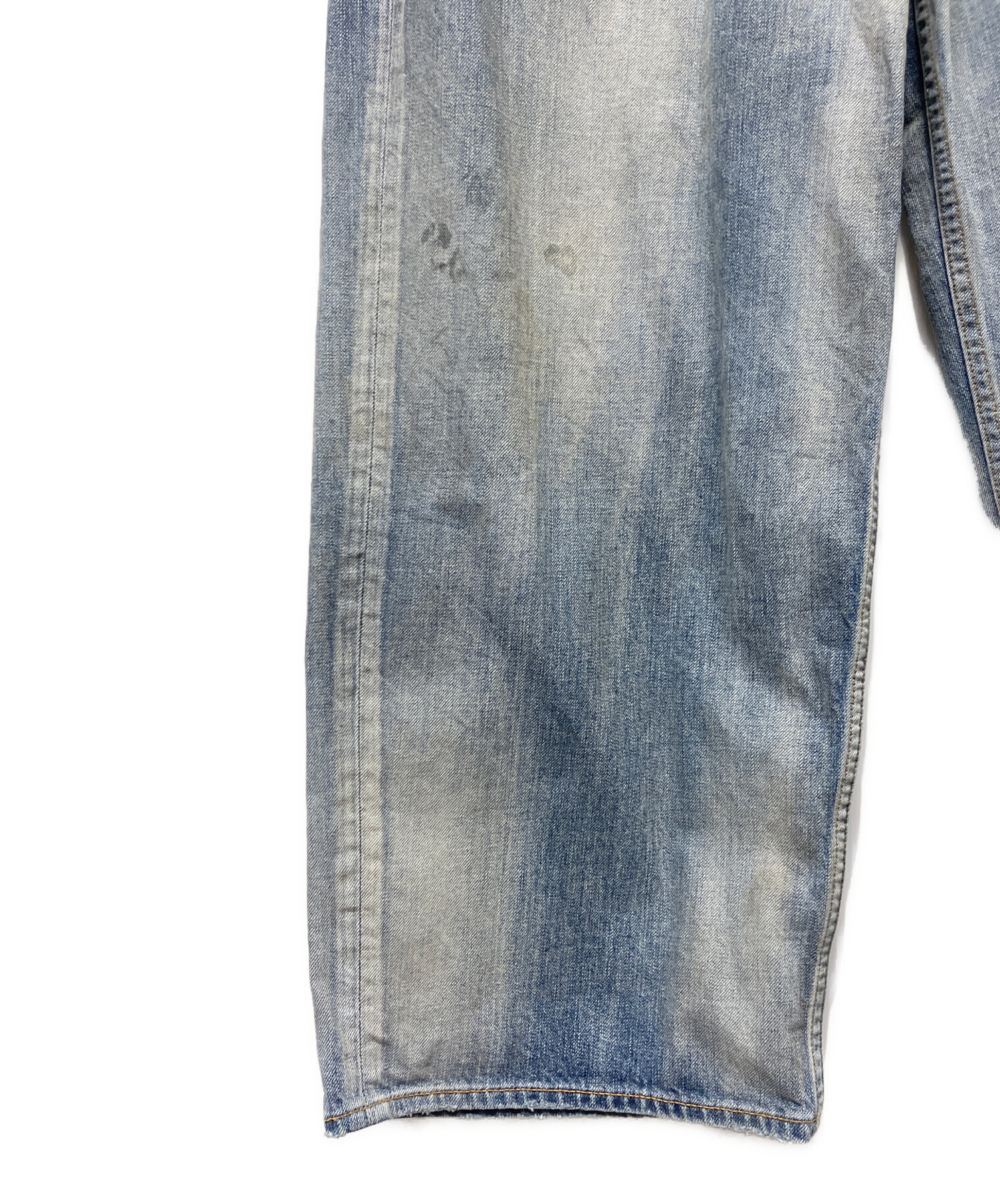 中古・古着通販】ANCELLM (アンセルム) TAPERED 5P DENIM PANTS ブルー 