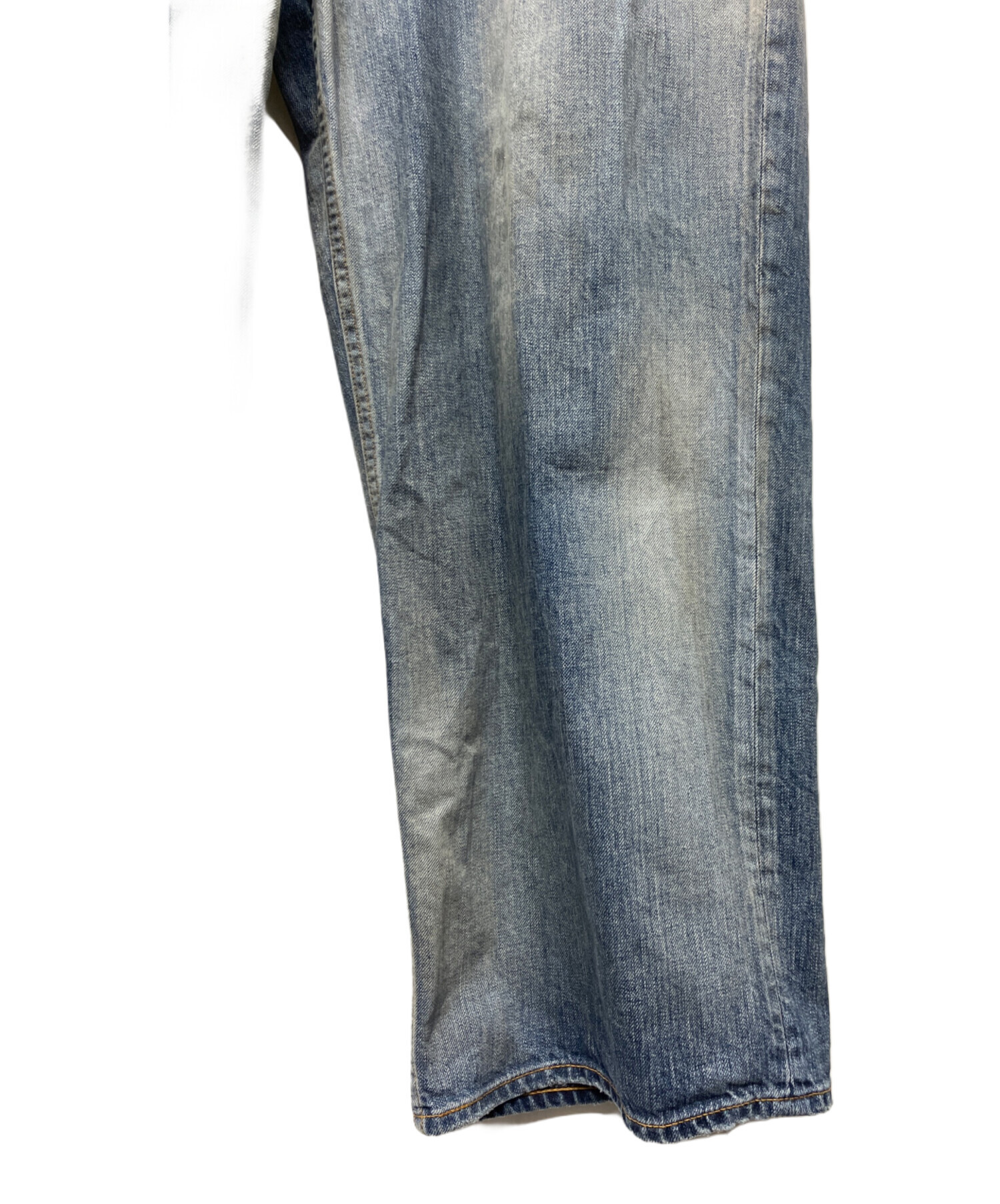 中古・古着通販】ANCELLM (アンセルム) TAPERED 5P DENIM PANTS ブルー 