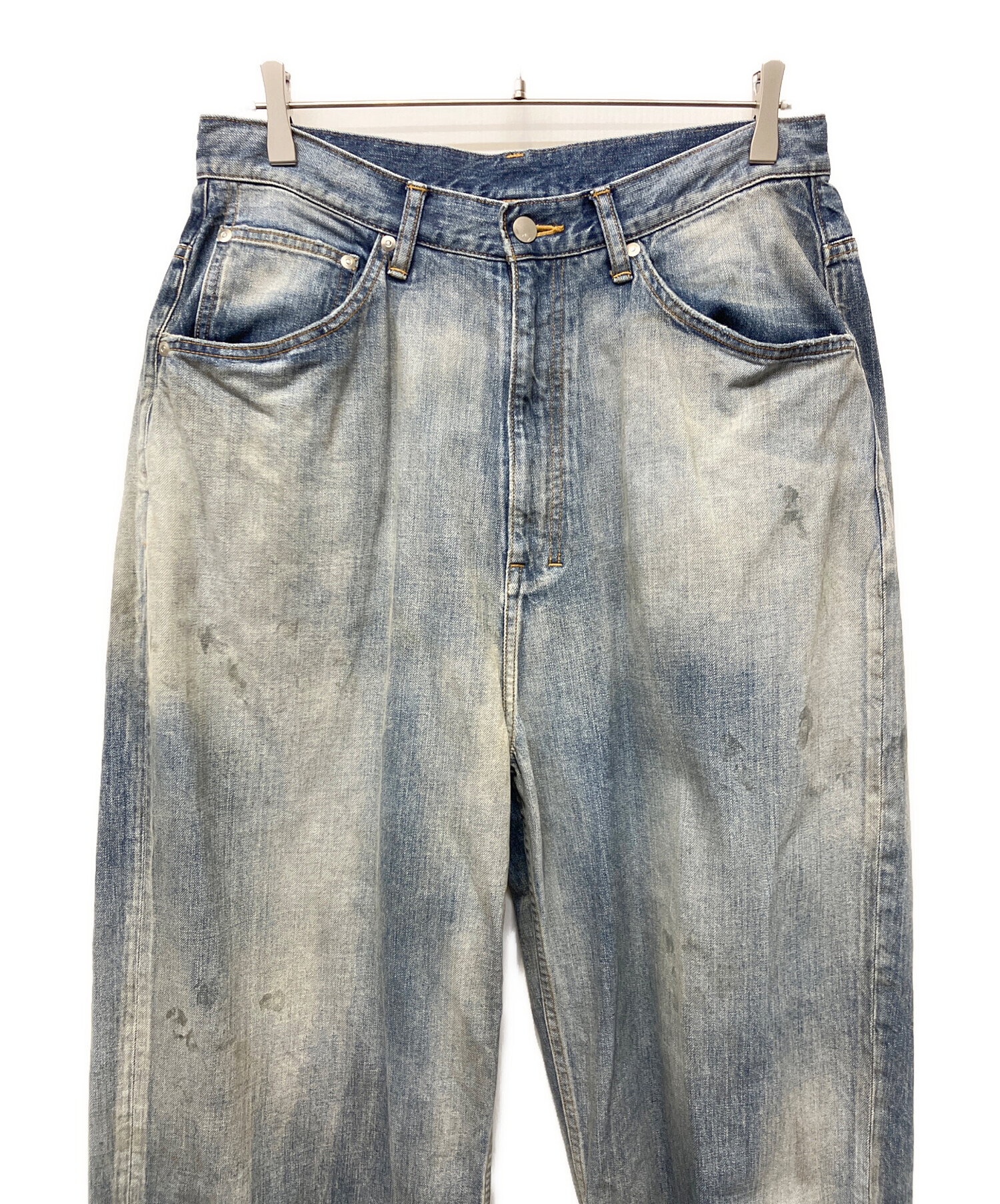中古・古着通販】ANCELLM (アンセルム) TAPERED 5P DENIM PANTS ブルー 