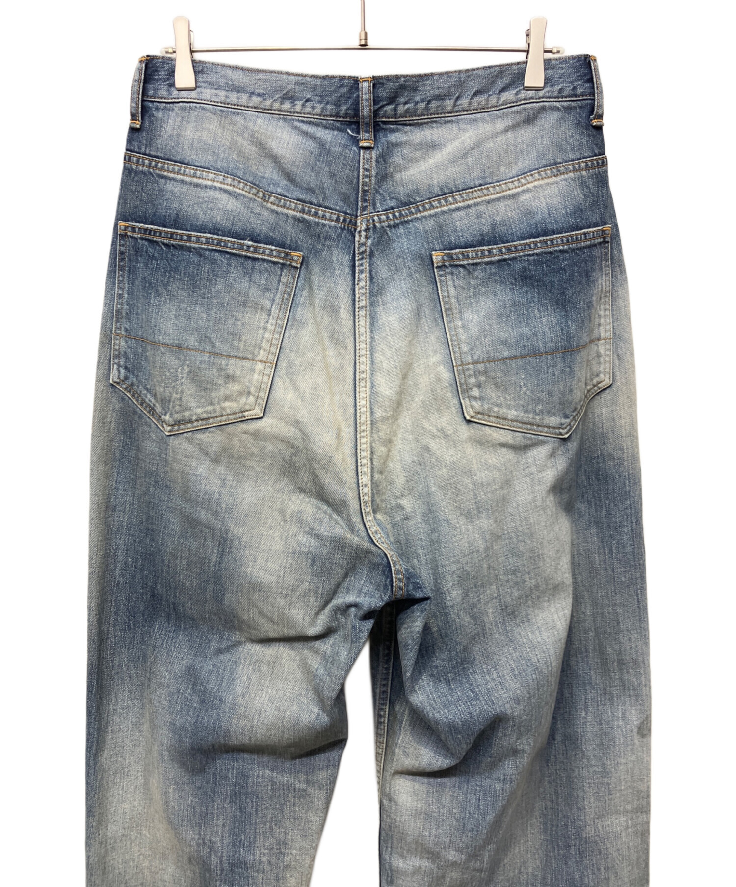 中古・古着通販】ANCELLM (アンセルム) TAPERED 5P DENIM PANTS ブルー 