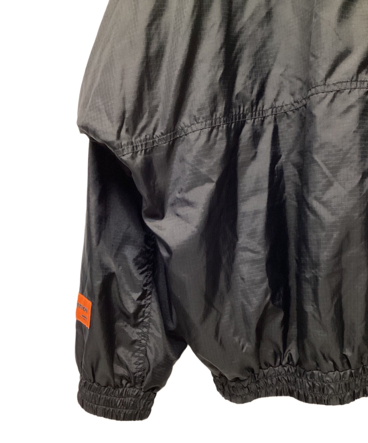 【入手困難】Heron 黒 ナイロンジャケット 中古・古着通販】HERON PRESTON (ヘロンプレストン) ナイロン