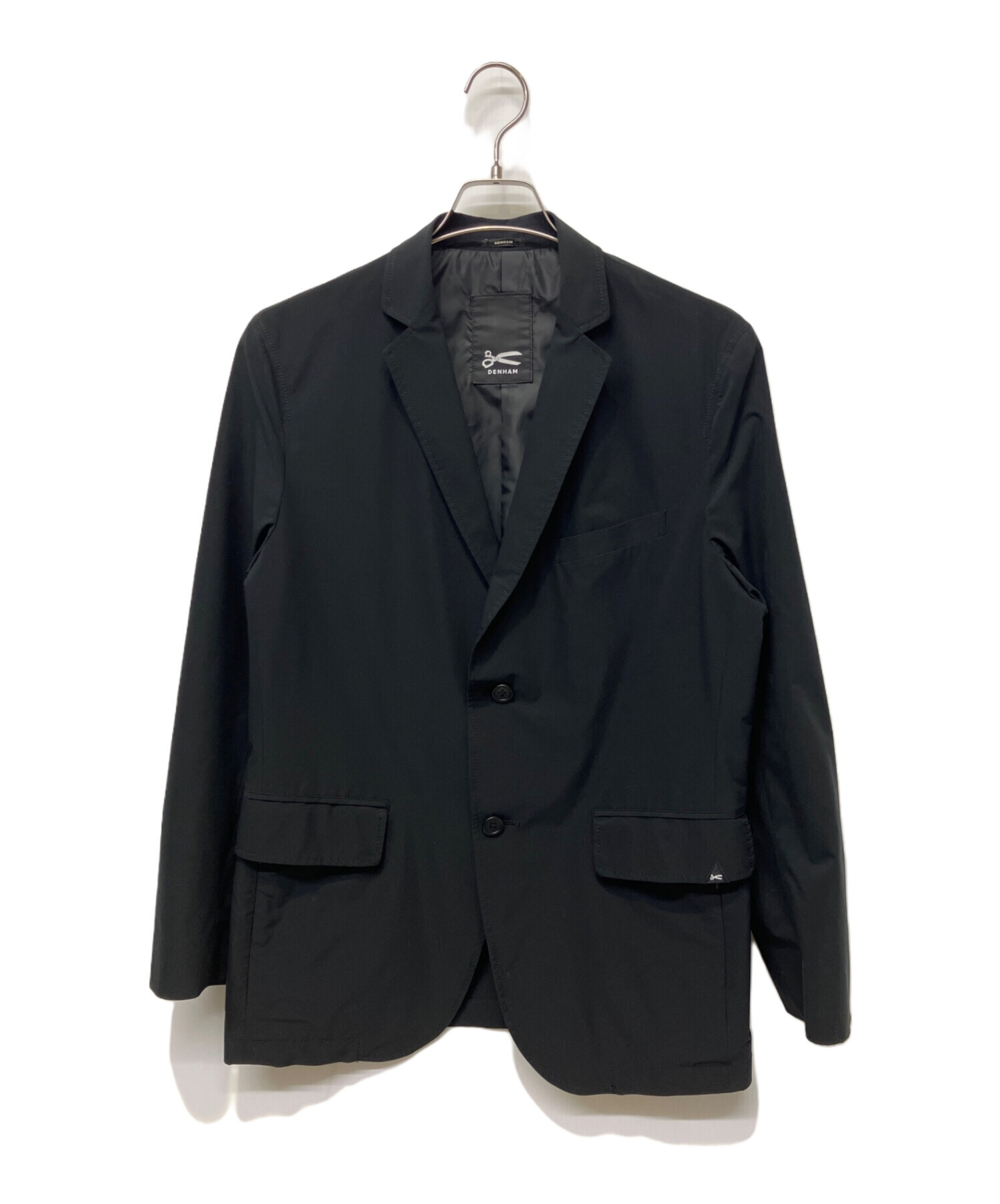 デンハムナイロンジャケット 中古・古着通販】Denham (デンハム) ナイロンジャケット ブラック