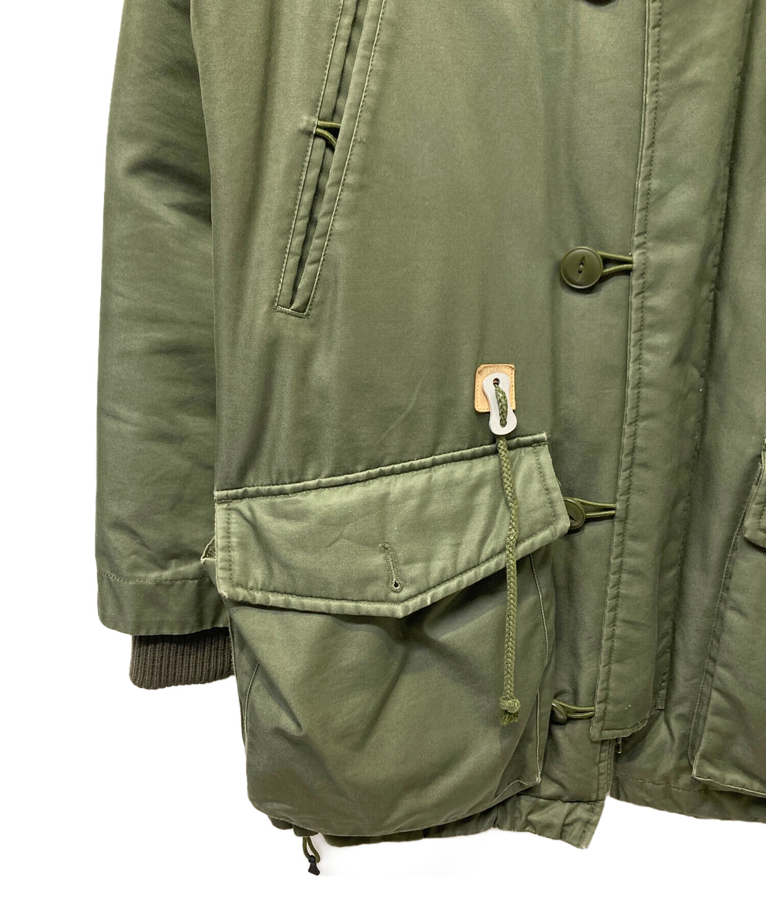 中古・古着通販】snow peak (スノーピーク) ダウンジャケット グリーン 