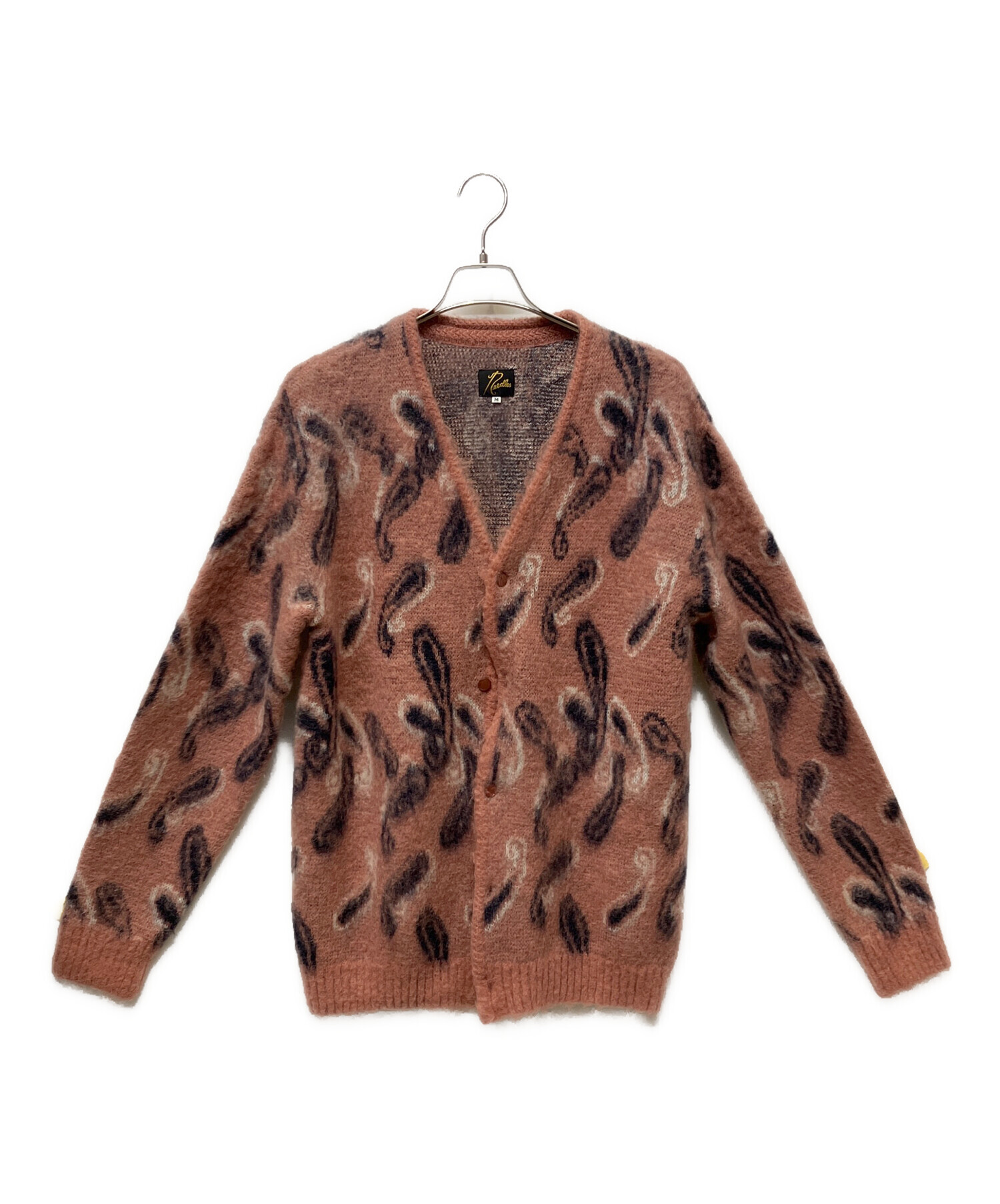 中古・古着通販】Needles (ニードルズ) 厚手カーディガン ピンク