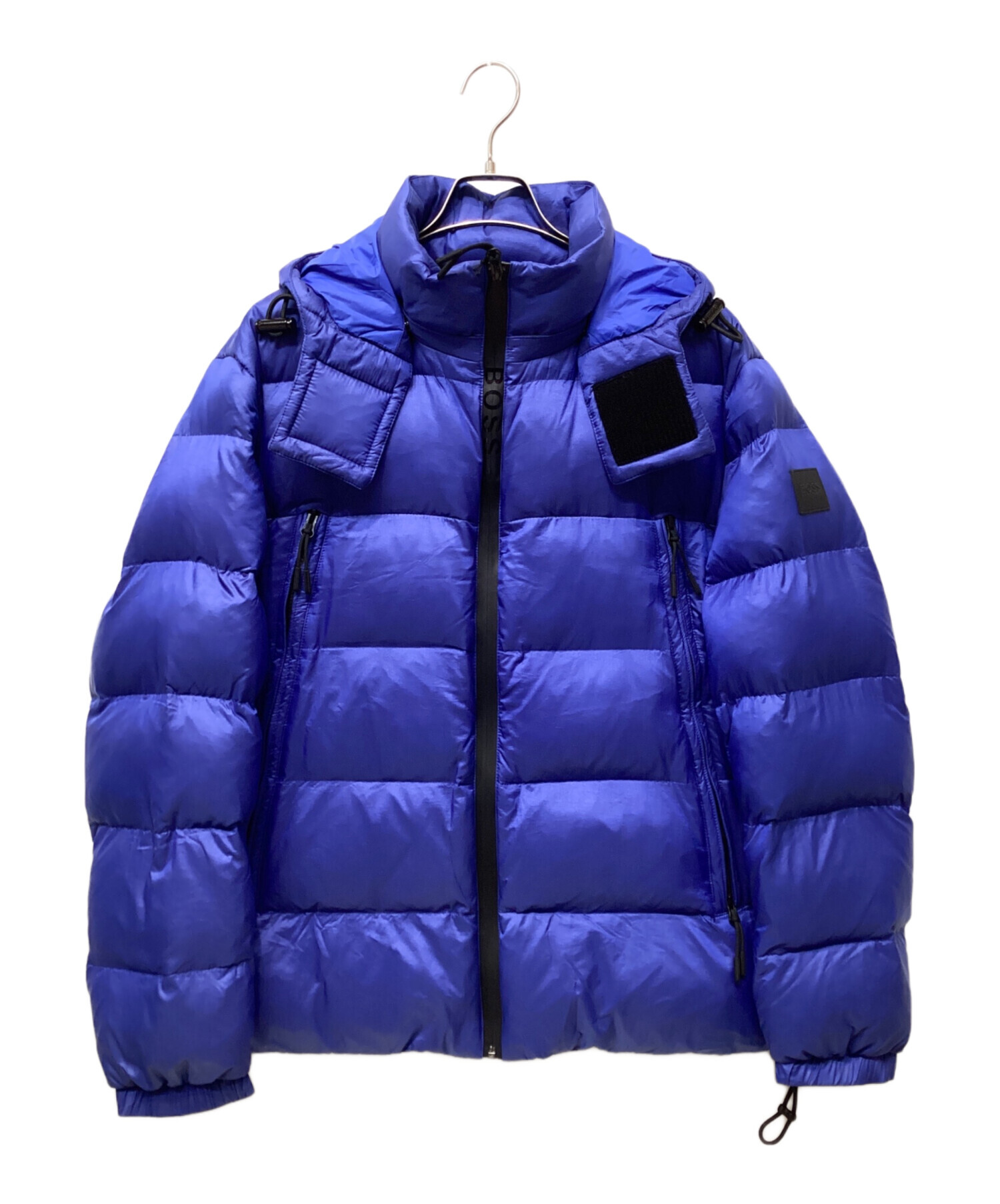 060132 HUGO BOSS 中綿 ジャケット XL ネイビー ダウン 中古・古着通販】HUGO BOSS (ヒューゴ ボス) 中綿ジャケット ブルー