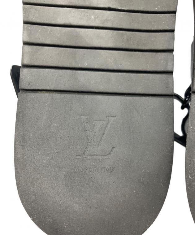 中古・古着通販】LOUIS VUITTON (ルイ ヴィトン) サンダル ブラック