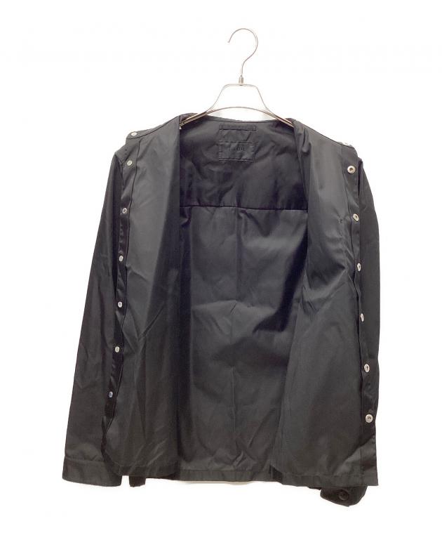 中古・古着通販】PRADA (プラダ) シャツジャケット ブラック サイズ:S