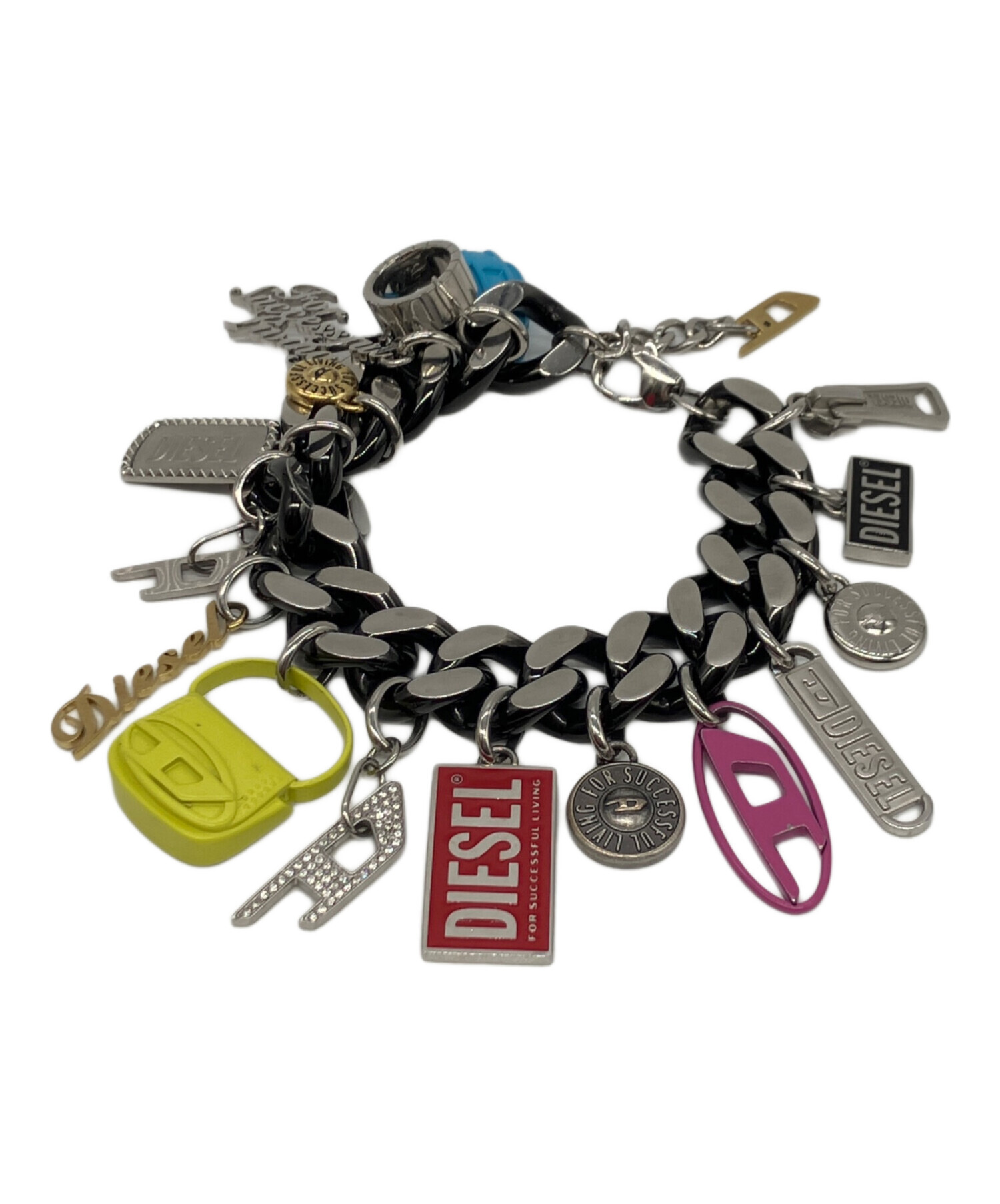 中古・古着通販】DIESEL (ディーゼル) ブレスレット ブラック
