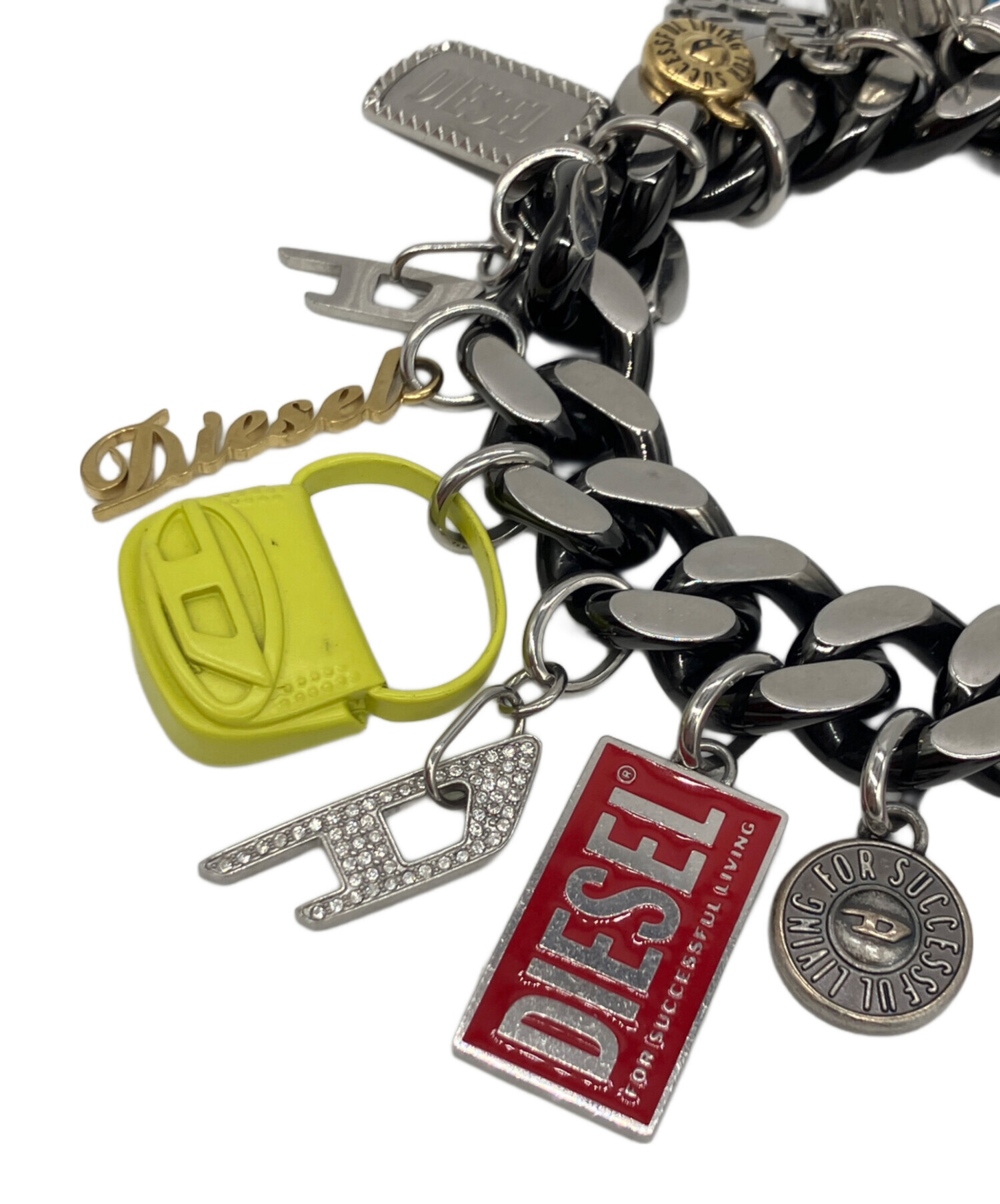 中古・古着通販】DIESEL (ディーゼル) ブレスレット ブラック