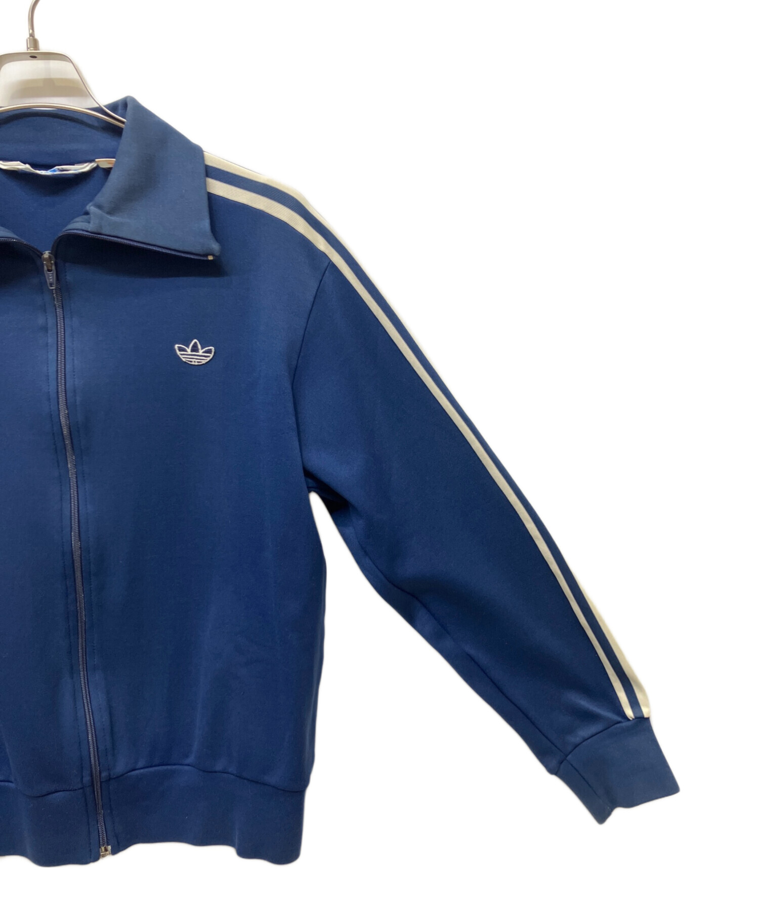 中古・古着通販】adidas (アディダス) トラックジャケット ネイビー