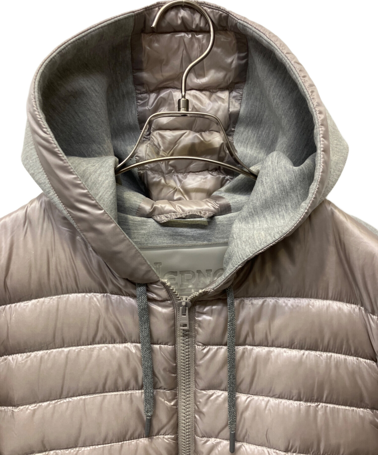 中古・古着通販】HERNO (ヘルノ) ダウンジャケット グレー サイズ:50