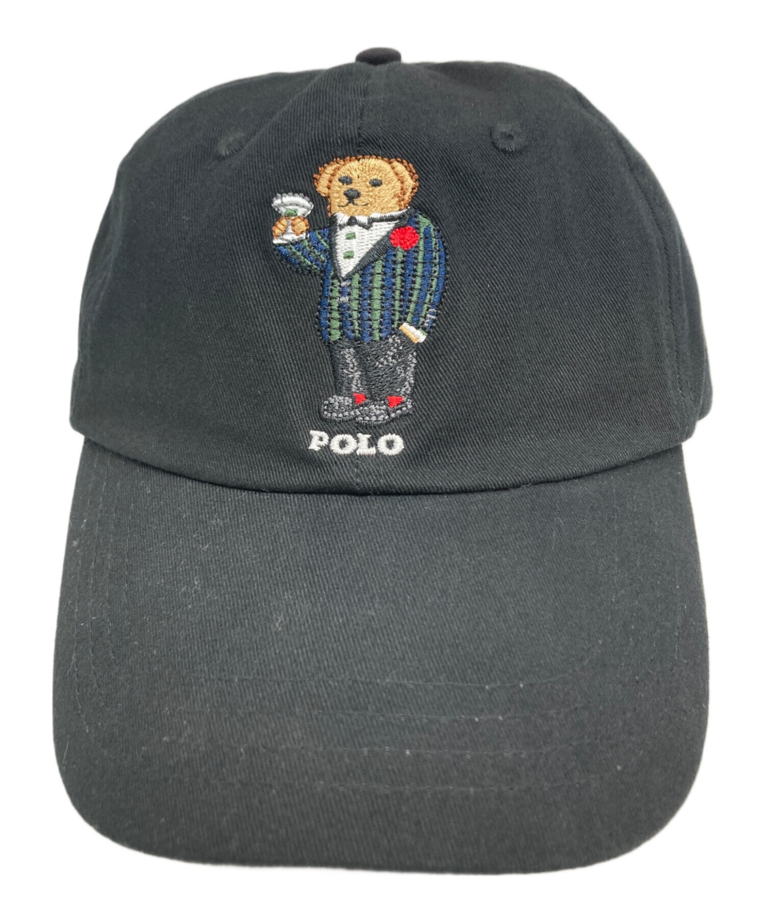 【未使用】ラルフローレン キャップ POLO BLACK ブラック 中古・古着通販】POLO RALPH LAUREN (ポロ・ラルフローレン) キャップ