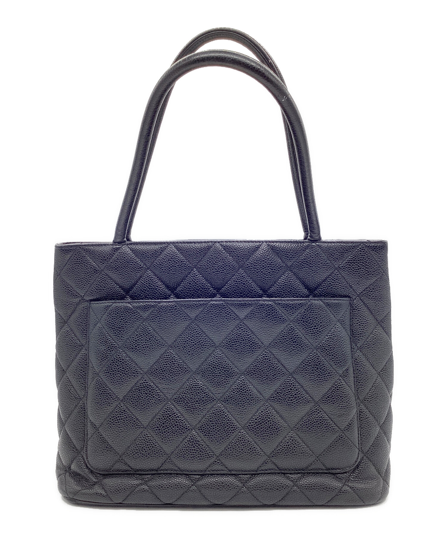 中古・古着通販】CHANEL (シャネル) 復刻トートバッグ ブラック 