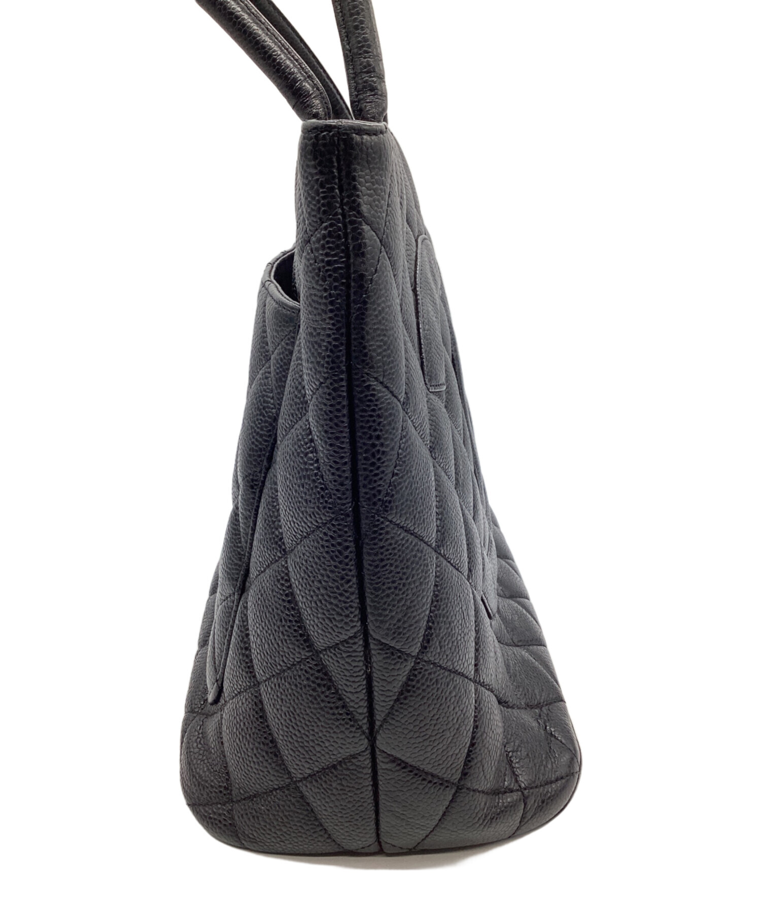 中古・古着通販】CHANEL (シャネル) 復刻トートバッグ ブラック