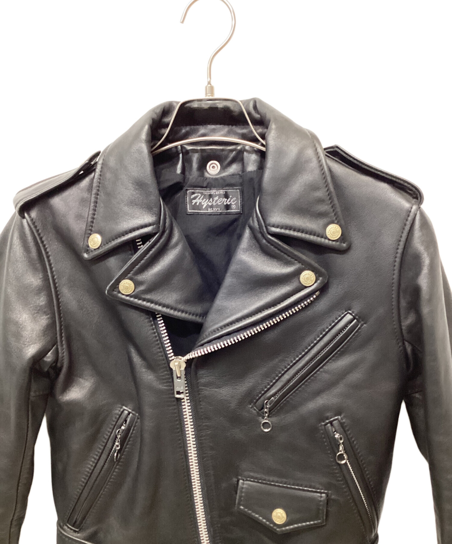 レザージャケット　hysteric glamour ヒステリックグラマー 中古・古着通販】Hysteric Glamour (ヒステリックグラマー) レザー