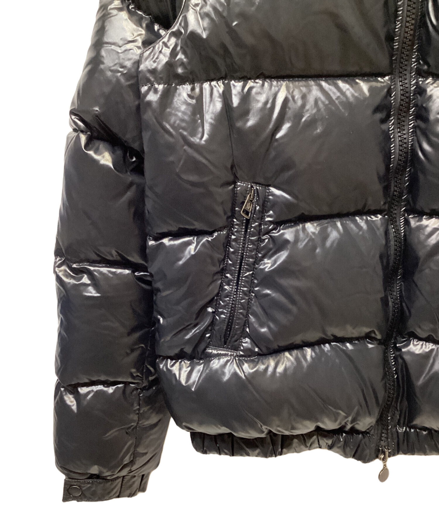 中古・古着通販】MONCLER (モンクレール) ダウンジャケット ブラック