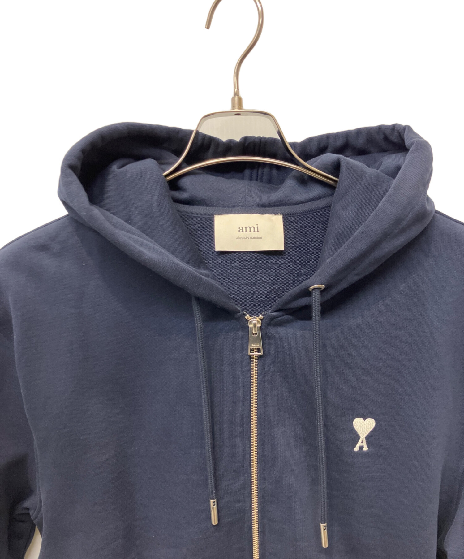 未使用級 アミ アレクサンドルマテュッシ ジップアップパーカー 未使用級 アミ アレクサンドルマテュッシ ジップアップパーカー - メルカリ
