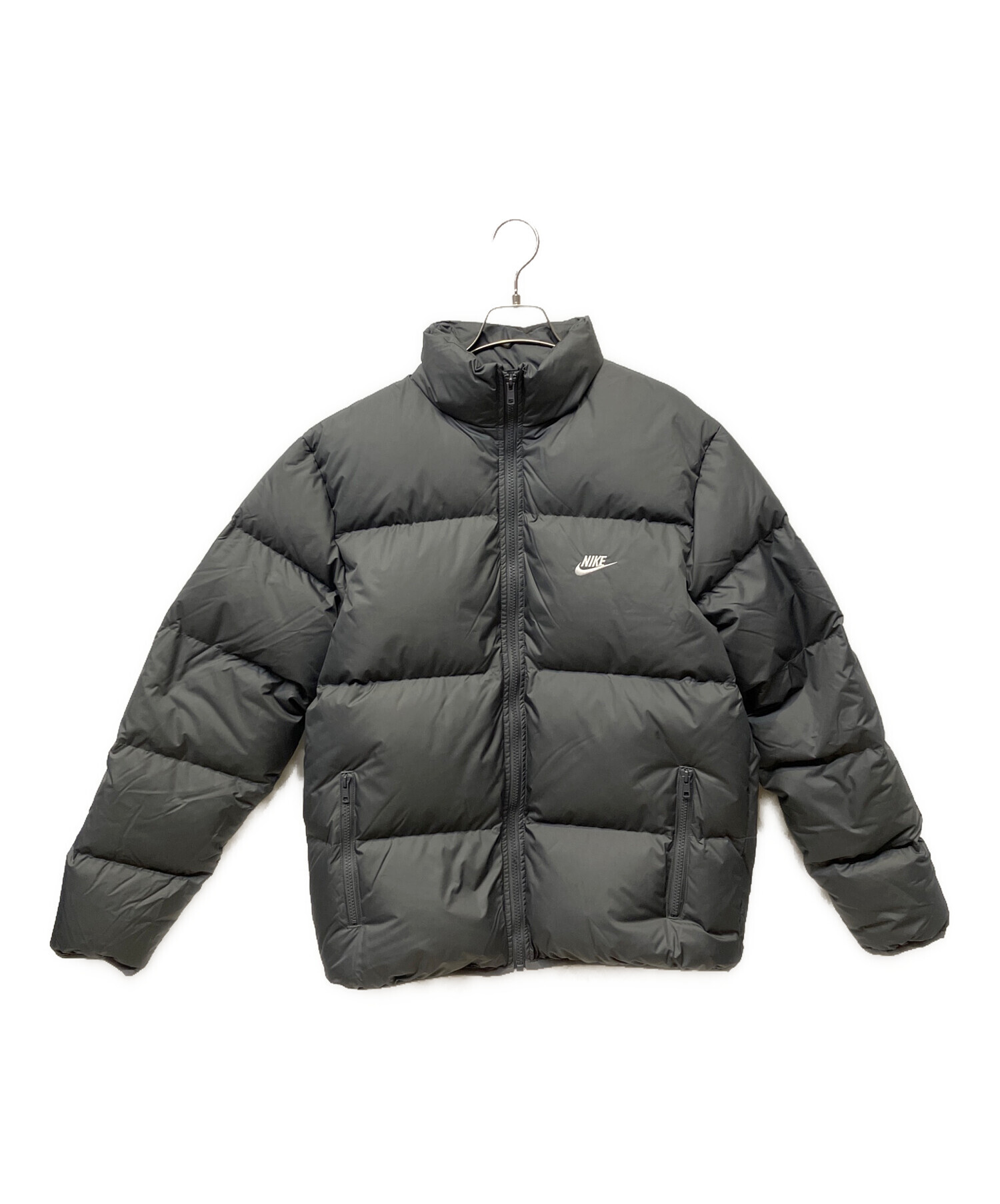 中古・古着通販】NIKE (ナイキ) クラブパファージャケット グレー