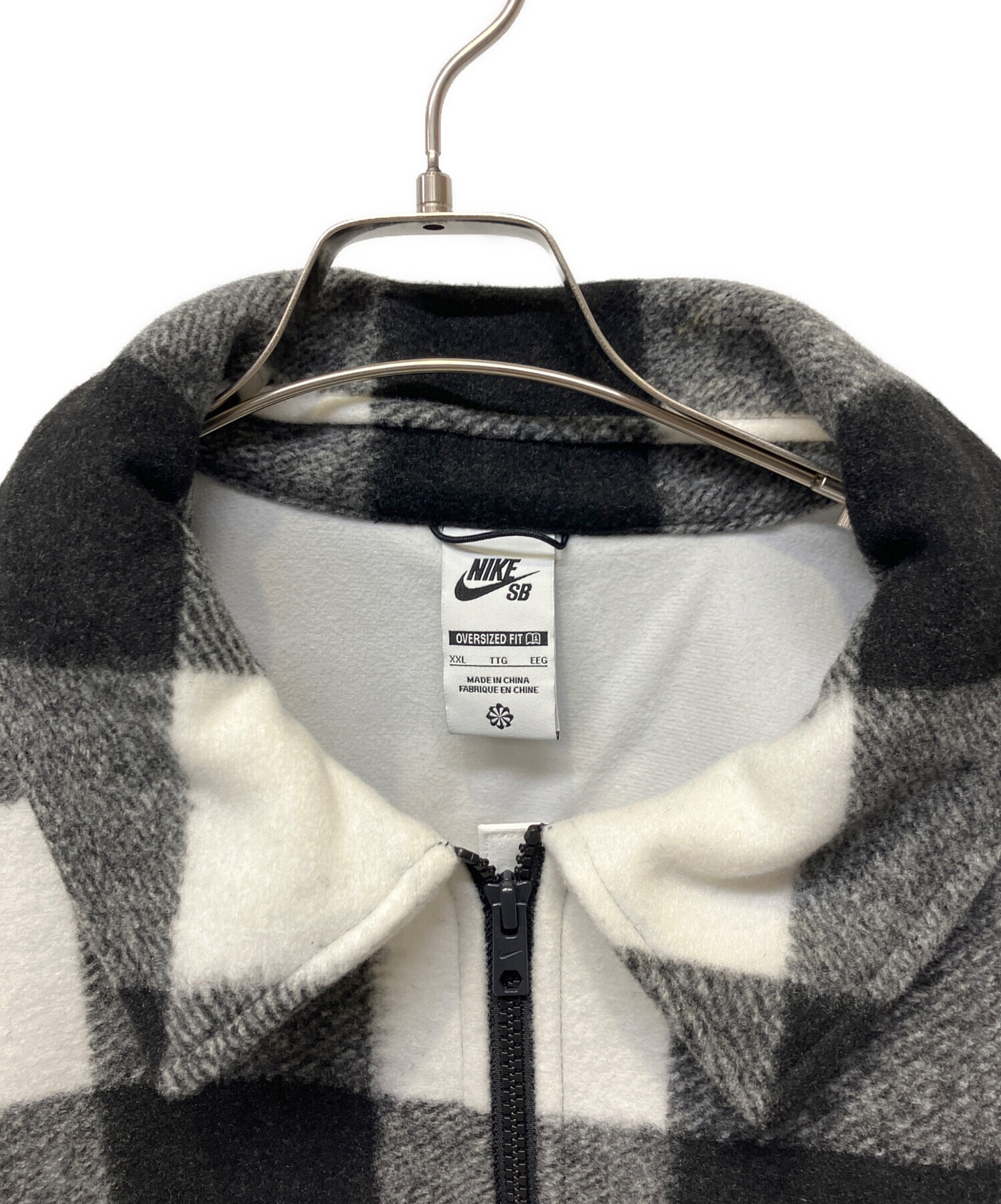 中古・古着通販】NIKE SB (ナイキエスビー) シャツジャケット ブラック