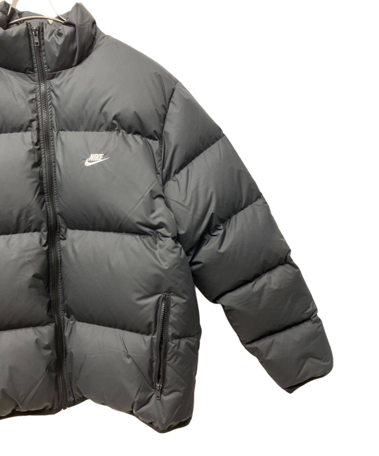 中古・古着通販】NIKE (ナイキ) ダウン パファー ジャケット ブラック