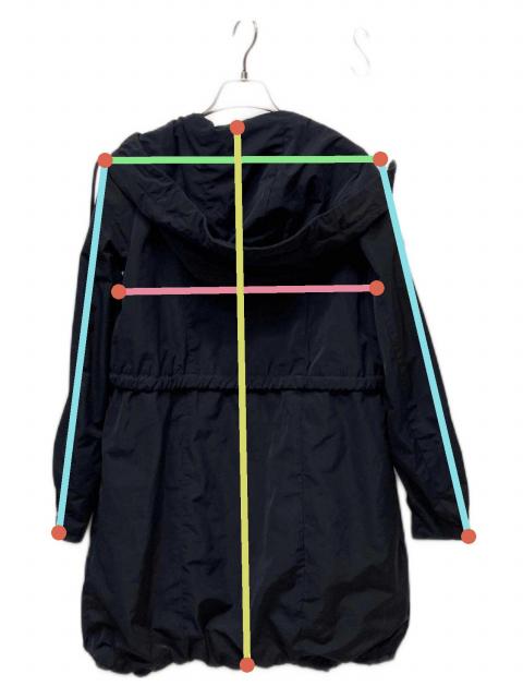 中古・古着通販】MONCLER (モンクレール) ナイロンコート ネイビー