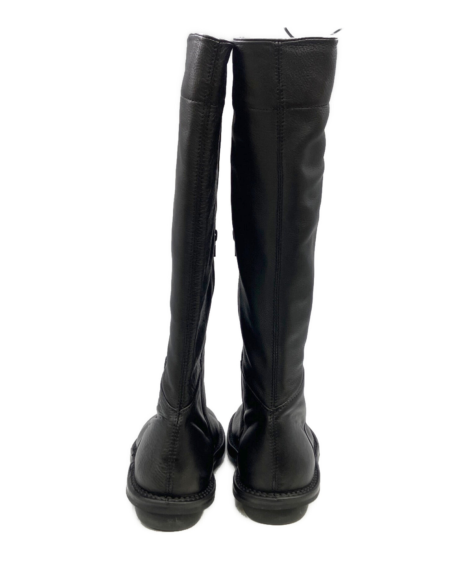 trippen ロングブーツ 37 中古・古着通販】Trippen (トリッペン) ロングブーツ ブラック サイズ